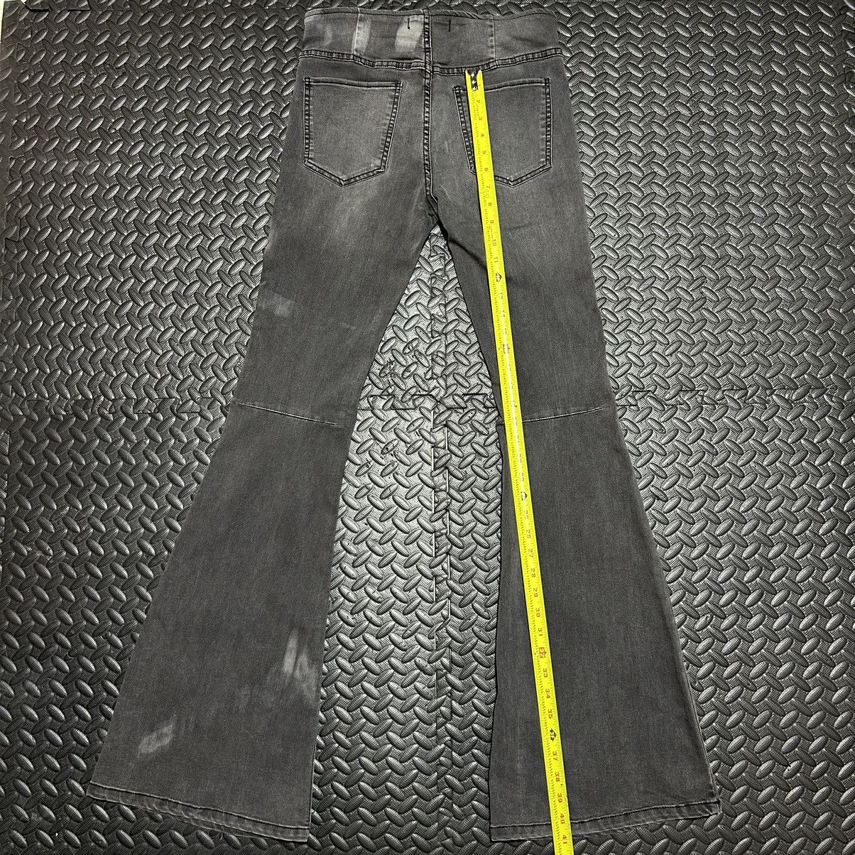 Free People Free People Womens Size 28 Flare Grey Black Pants Pull On Size 28" / US 6 / IT 42 - 8 Thumbnail