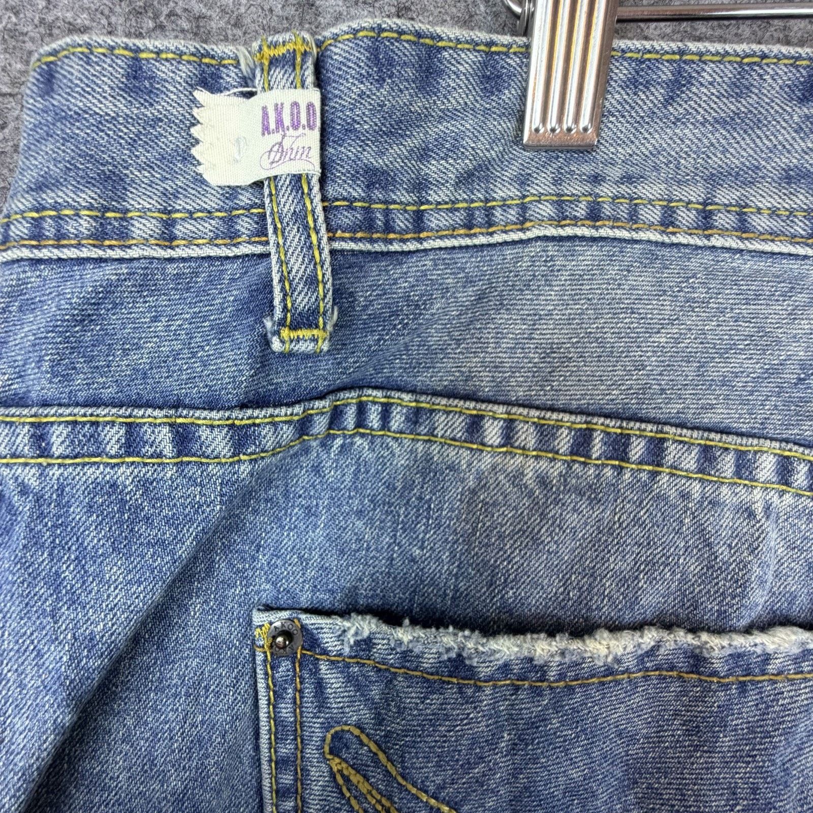 AKOO Vintage Y2K Akoo 99th Bombardier Jean Shorts Mens 42 Camo Size US 42 / EU 58 - 14 Thumbnail