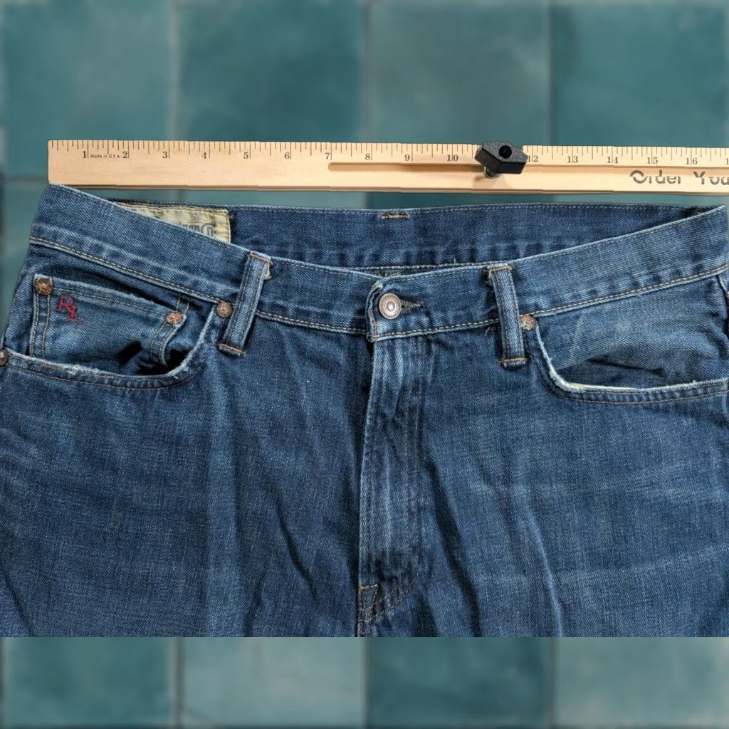 Polo Ralph Lauren Polo Ralph Lauren Jeans Mens 34x30 Blue Denim 867 Classic Fit Medium Wash 5-Pocket Coin Style Straight 100% Cotton Vintage: No Size US S / EU 44-46 / 1 - 1 Thumbnail