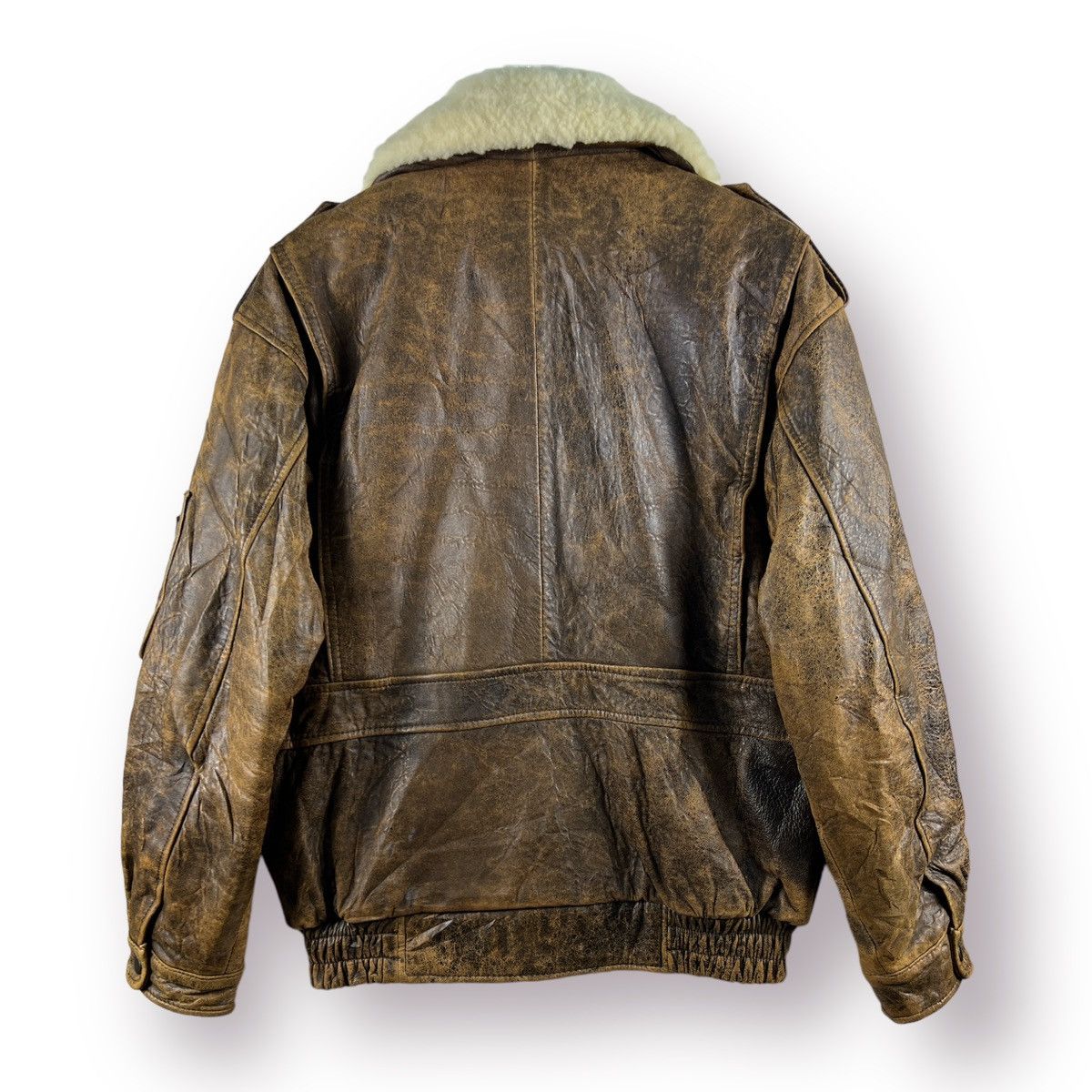 Leather TYPE A-2 FLYER LOLD ANTHONY SHEEPSKIN JACKET - L Size US L / EU 52-54 / 3 - 15 Thumbnail