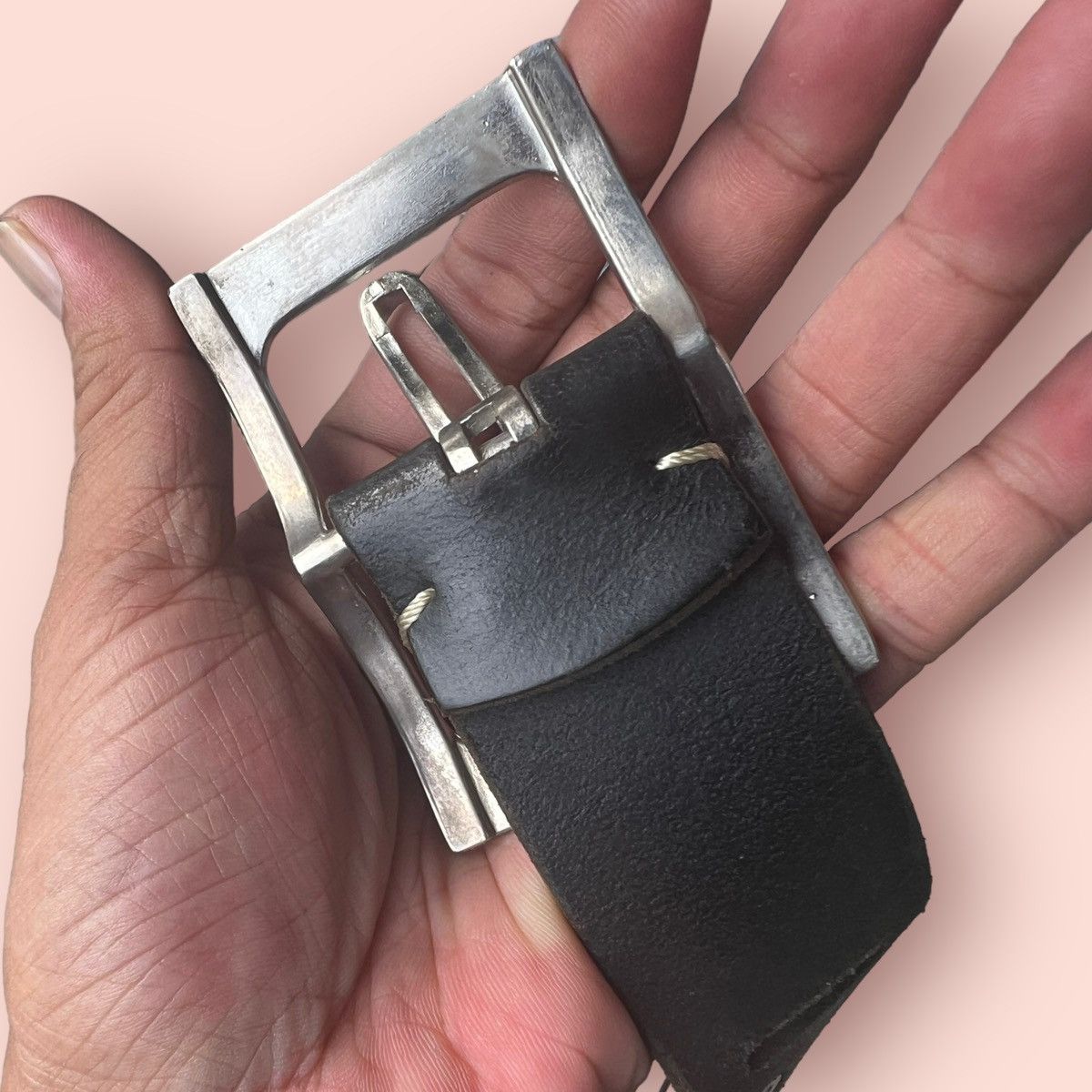 Leather × Seditionaries × Vintage VINTAGE JAPAN STUDDED LEATHER BELT Size ONE SIZE - 7 Thumbnail