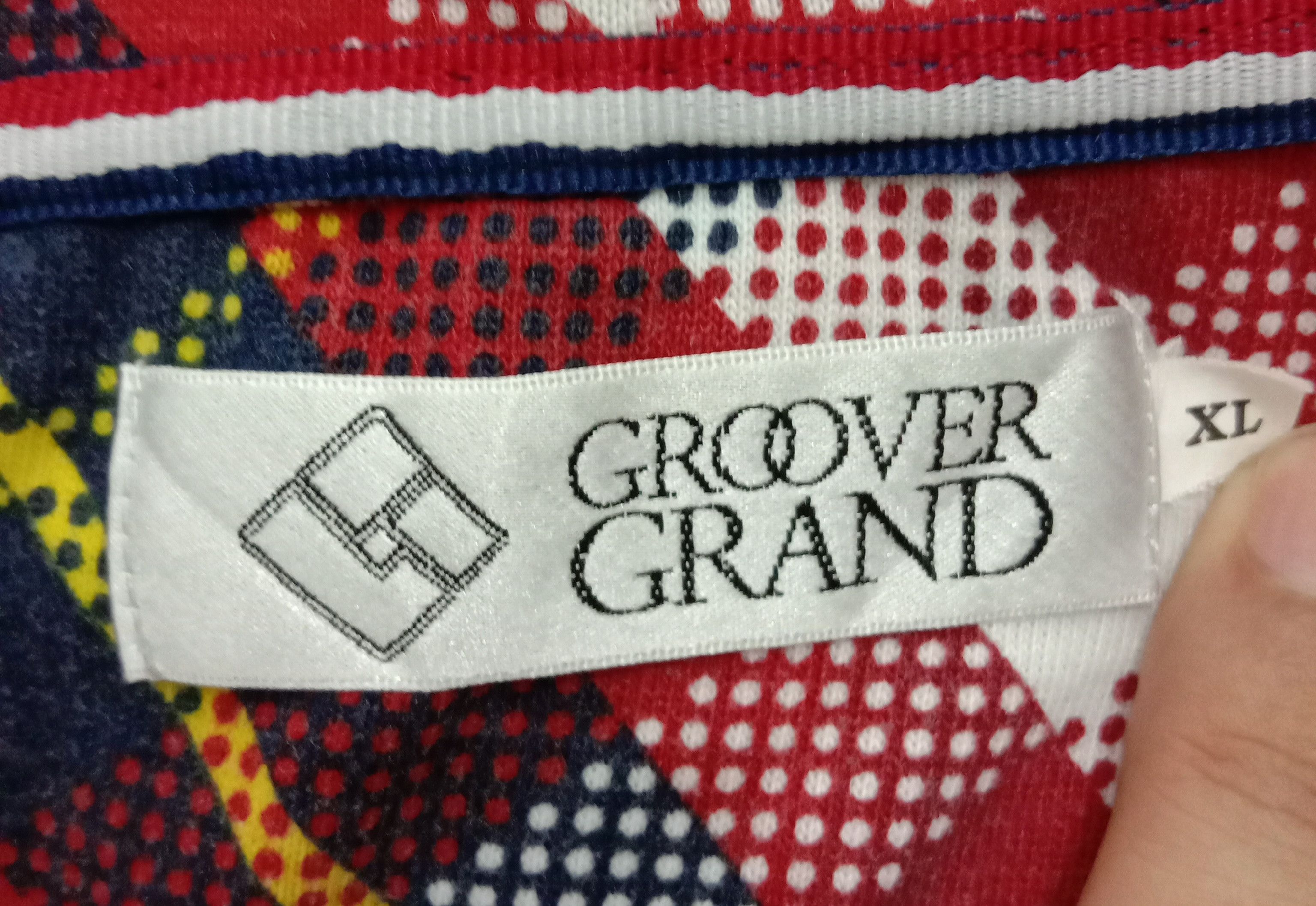 Japanese Brand Vintage Groover Grand Hoodie Zipper Sweatshirt Size US XL / EU 56 / 4 - 8 Thumbnail