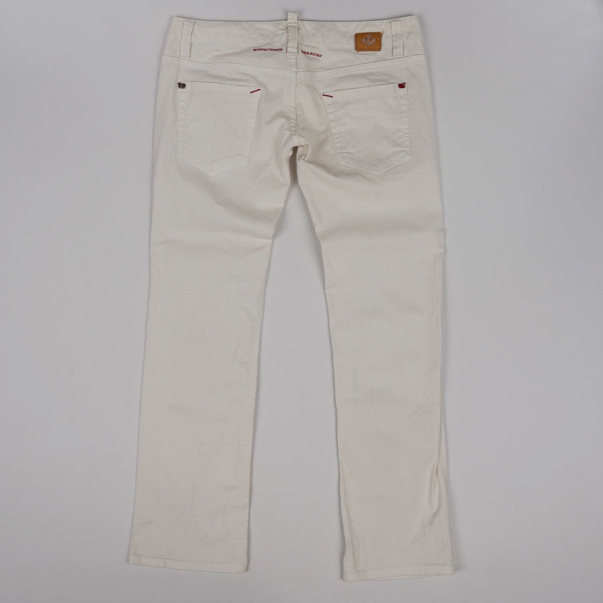 Dsquared2 Dsquared white Jeans Denim Pants Size 33" - 11 Thumbnail
