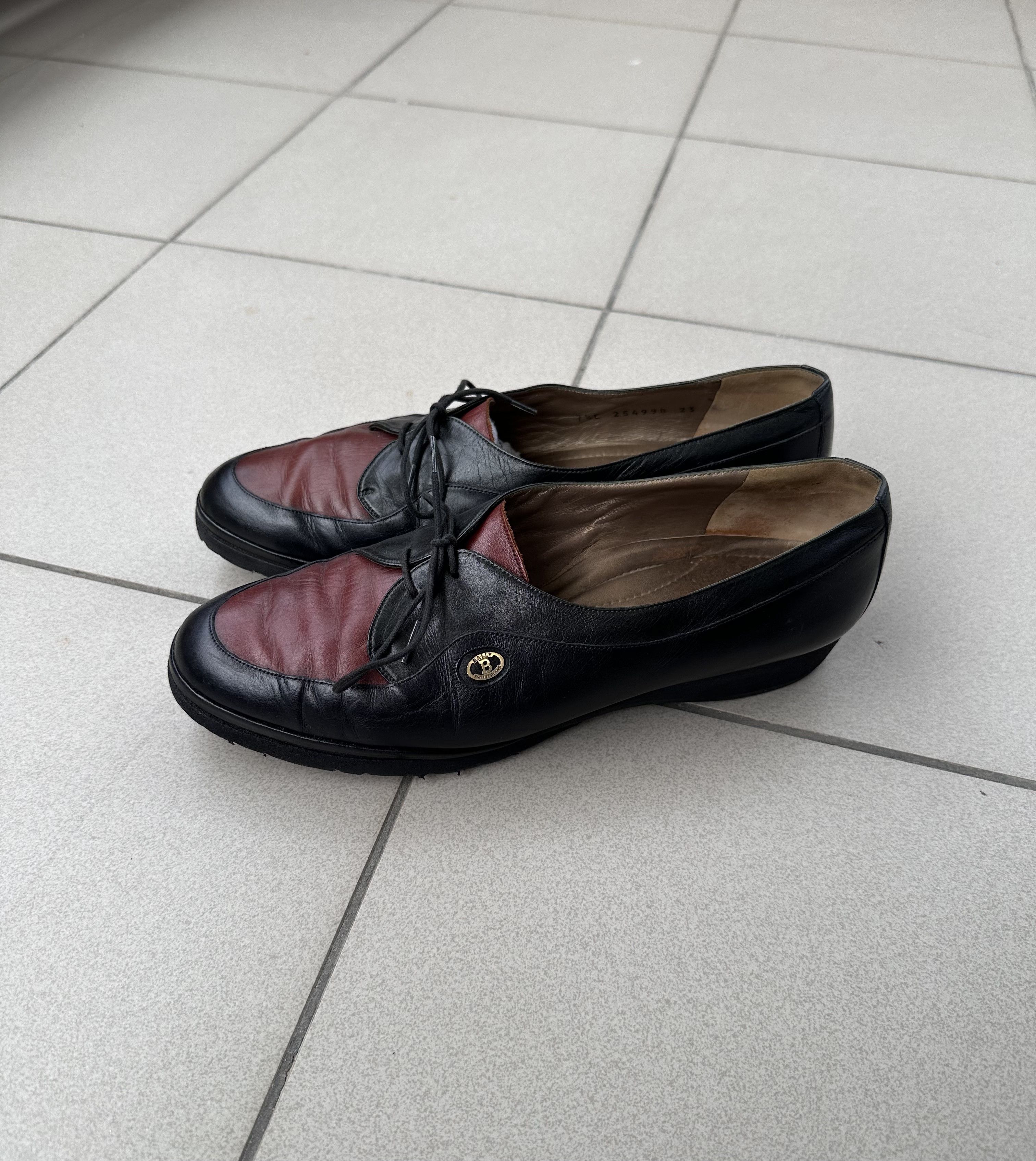 Bally Vintage Bally Italy leather flat shoes Size US 10 / IT 40 - 3 Thumbnail