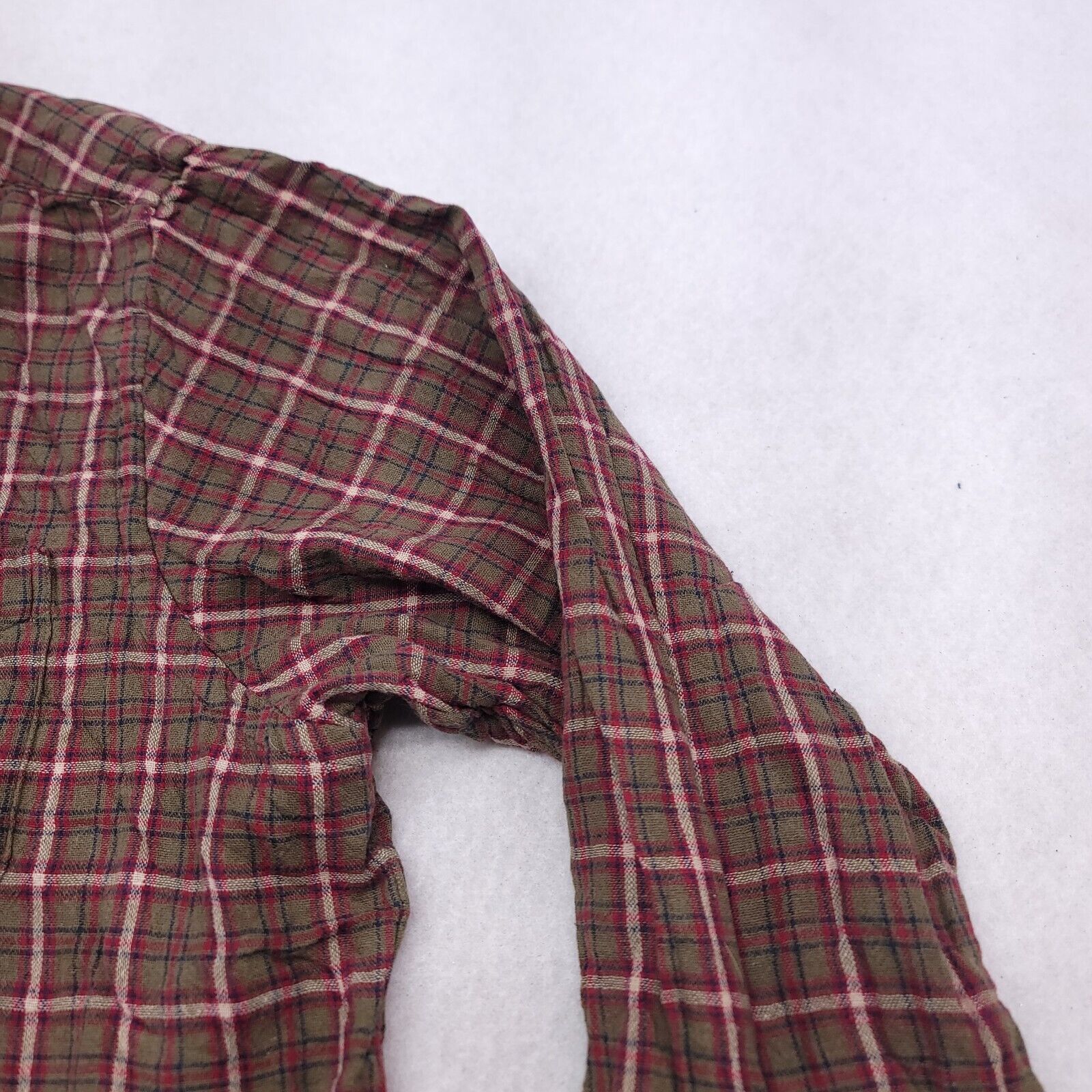 Cremieux Cremieux Classics Tartan Flannel Shirt Men Size XL Brown Red Size US XL / EU 56 / 4 - 5 Thumbnail