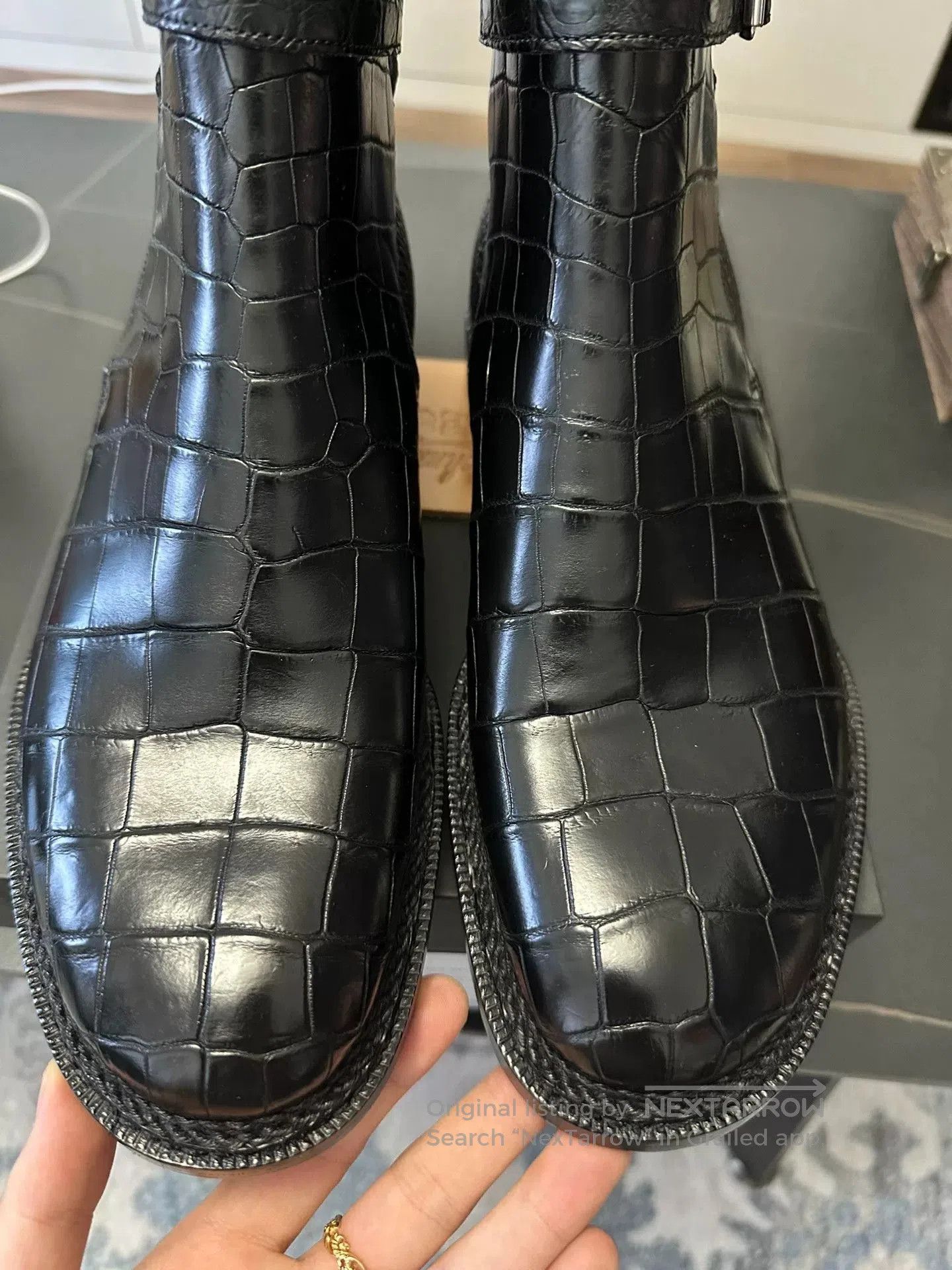 Other Johnny M Last Exotic Leather Boots. Size US 7.5 / EU 40-41 - 3 Thumbnail