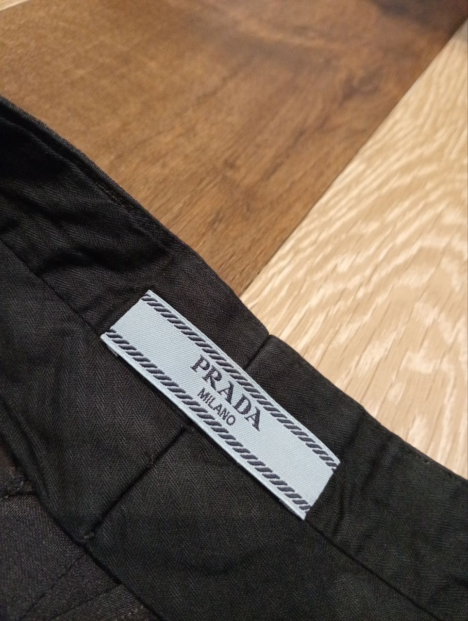 Prada LUXURY PRADA MILANO BAGGY WIDE LEG PANTS Size 25" / US 0 / IT 36 - 6 Thumbnail