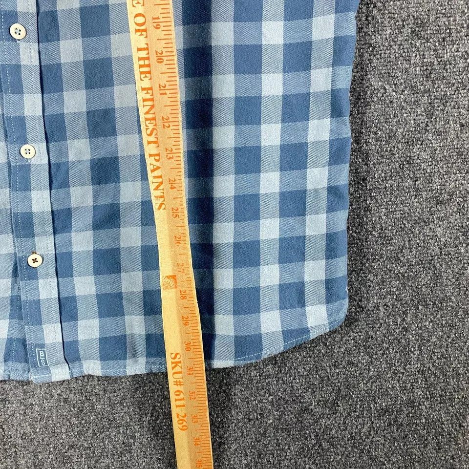 Other Brothers/Sons Shirt Men's XL Blue Check Button Up Size US XL / EU 56 / 4 - 5 Thumbnail