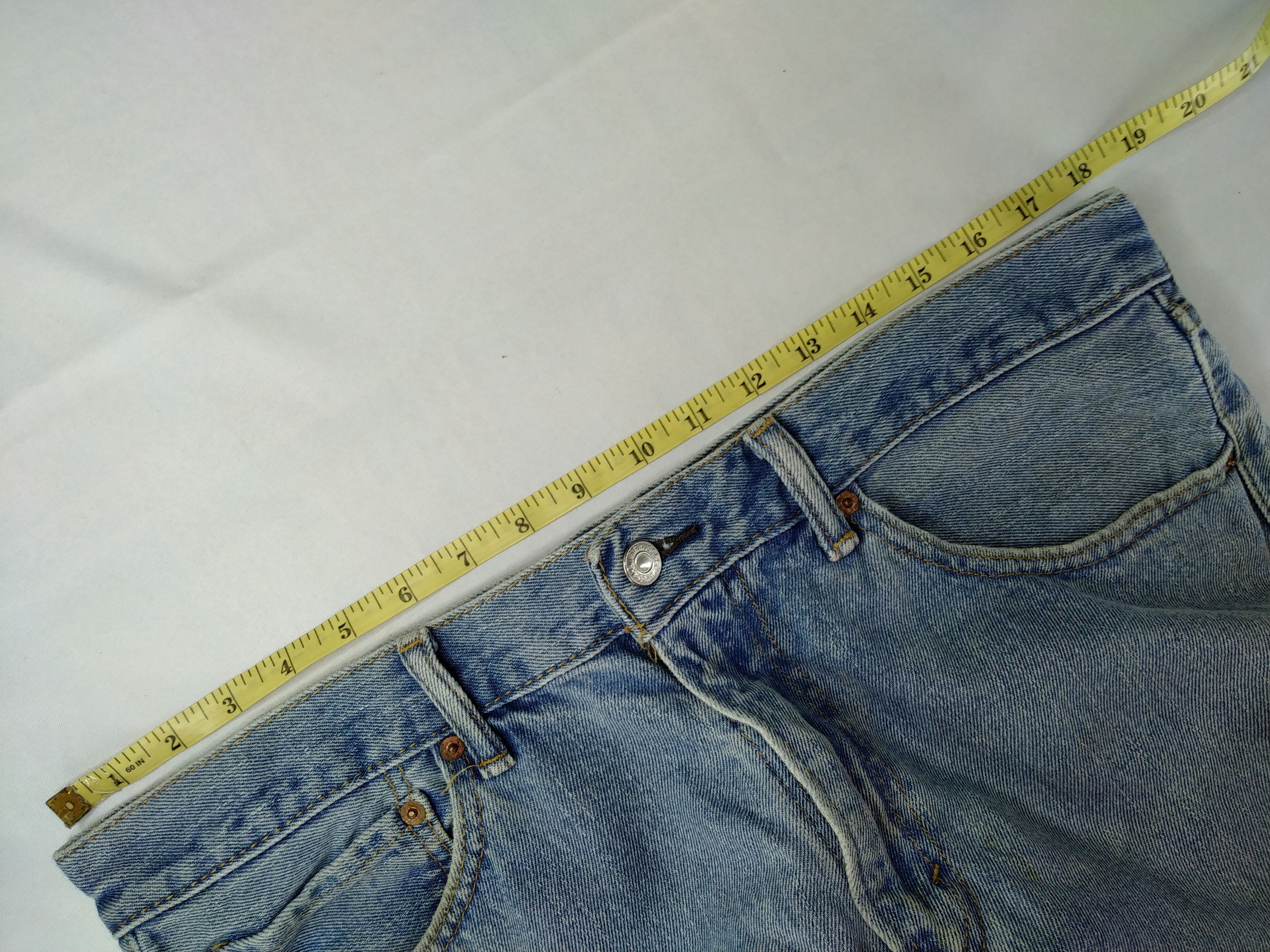 Levi's Pale Blue Vintage Levi's 505 Denim 36 x 31.5 -JN551 Size US 36 / EU 52 - 5 Thumbnail