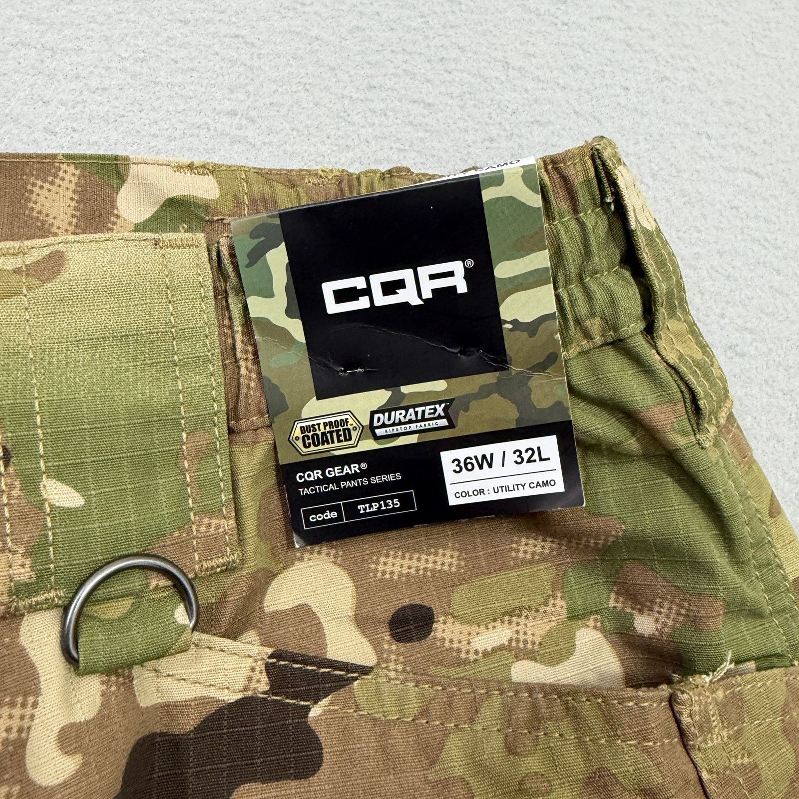 Vintage CQR Tactical Cargo Pants Men's 36x32 Camo MultiCam Work Size US 36 / EU 52 - 3 Thumbnail