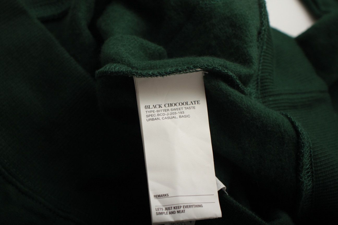 CHOCOOLATE :BLACK CHOCOOLATE Hoodie Green New York City Size US S / EU 44-46 / 1 - 8 Thumbnail