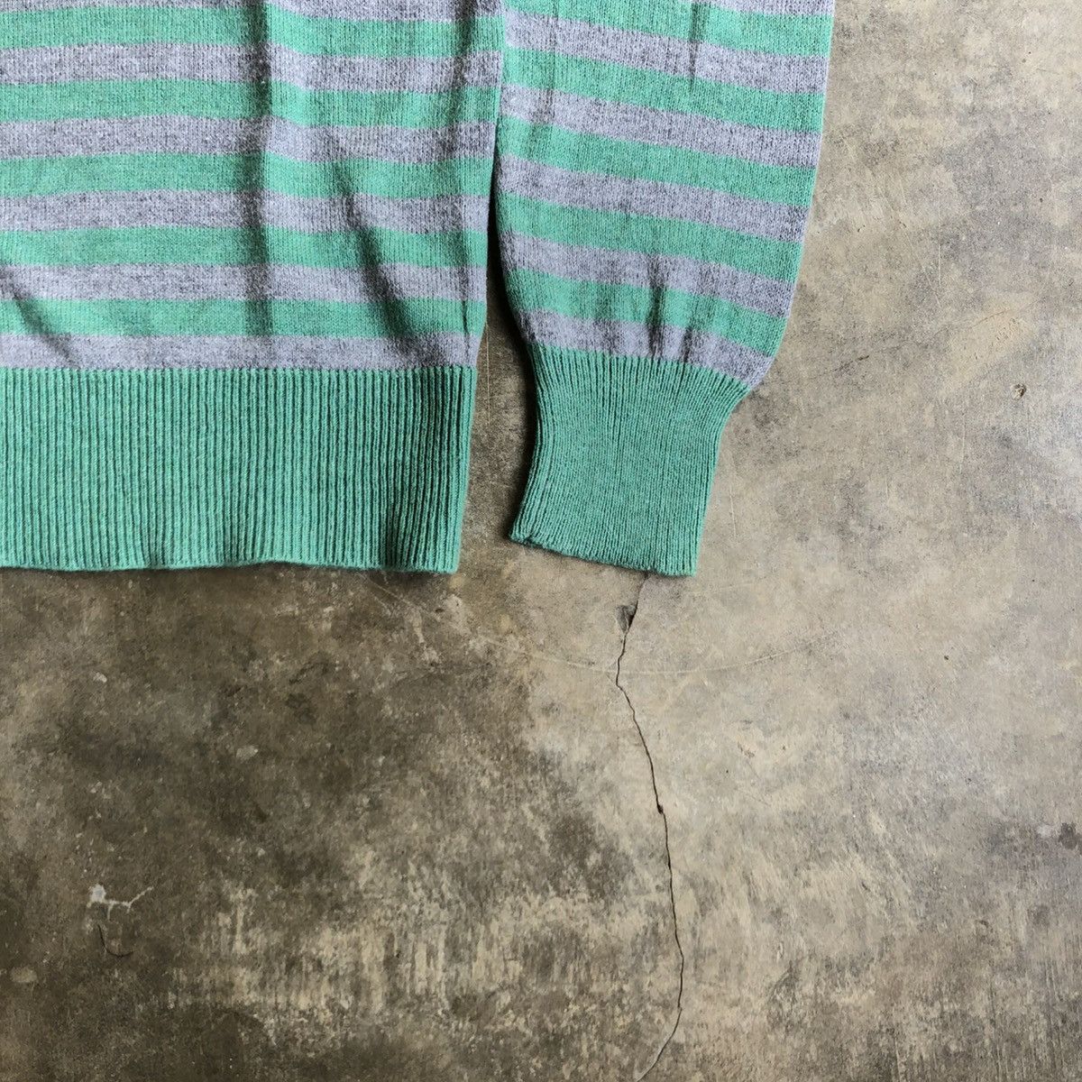 Ne-Net Vintage Issey Miyake Ne-Net Cat Logo Stripe Cardigan Size US S / EU 44-46 / 1 - 5 Thumbnail