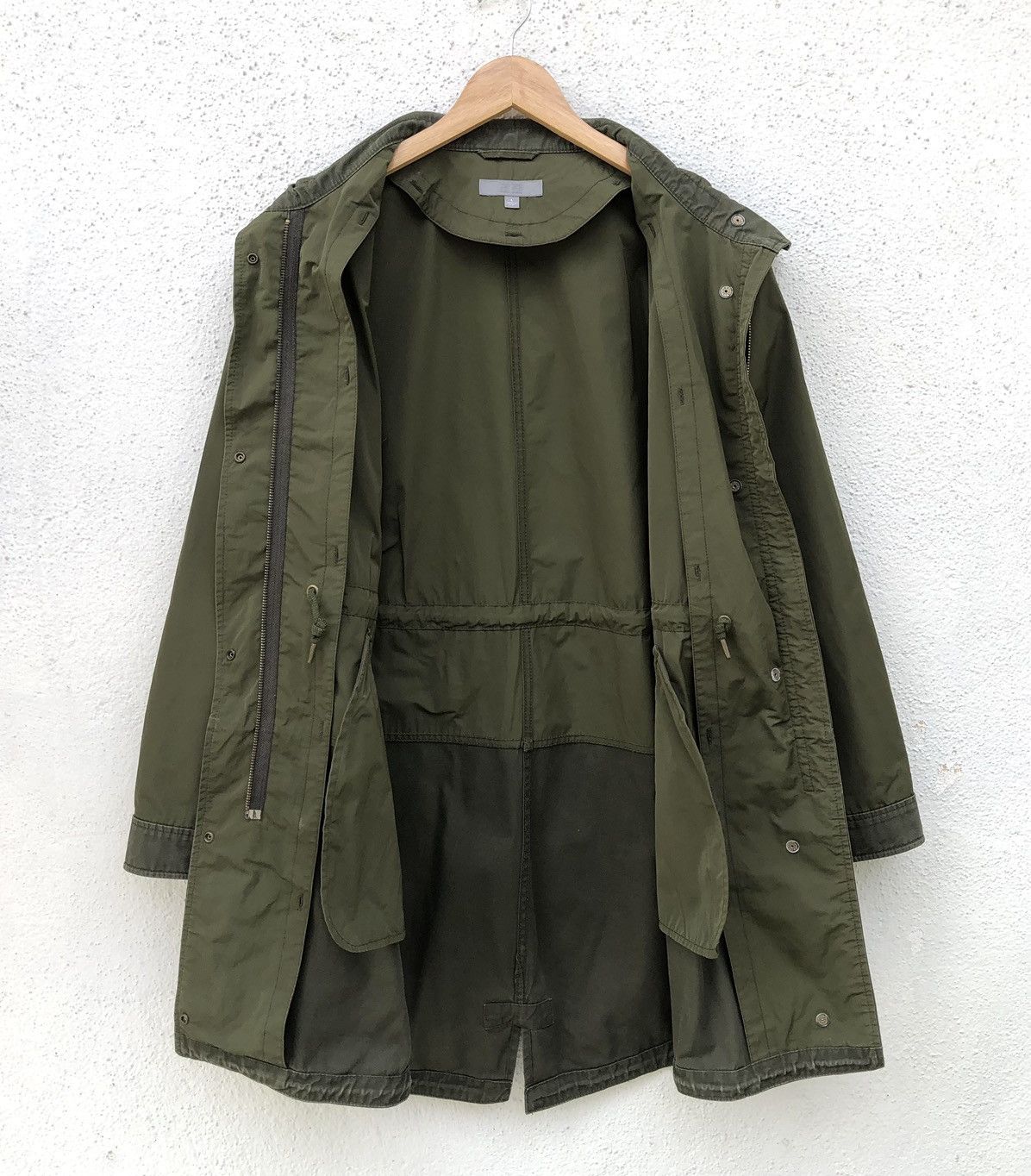 Uniqlo Uniqlo Utility Military Green Pockets Parka Jacket Size US L / EU 52-54 / 3 - 7 Thumbnail