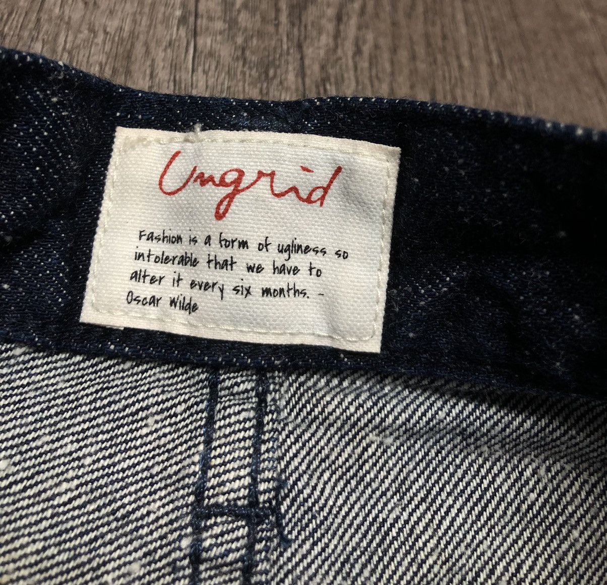 Designer × Japanese Brand × Vintage Vintage Denim Ungrid Flared Boot Cut Leg Jeans Size 27" / US 4 / IT 40 - 20 Thumbnail