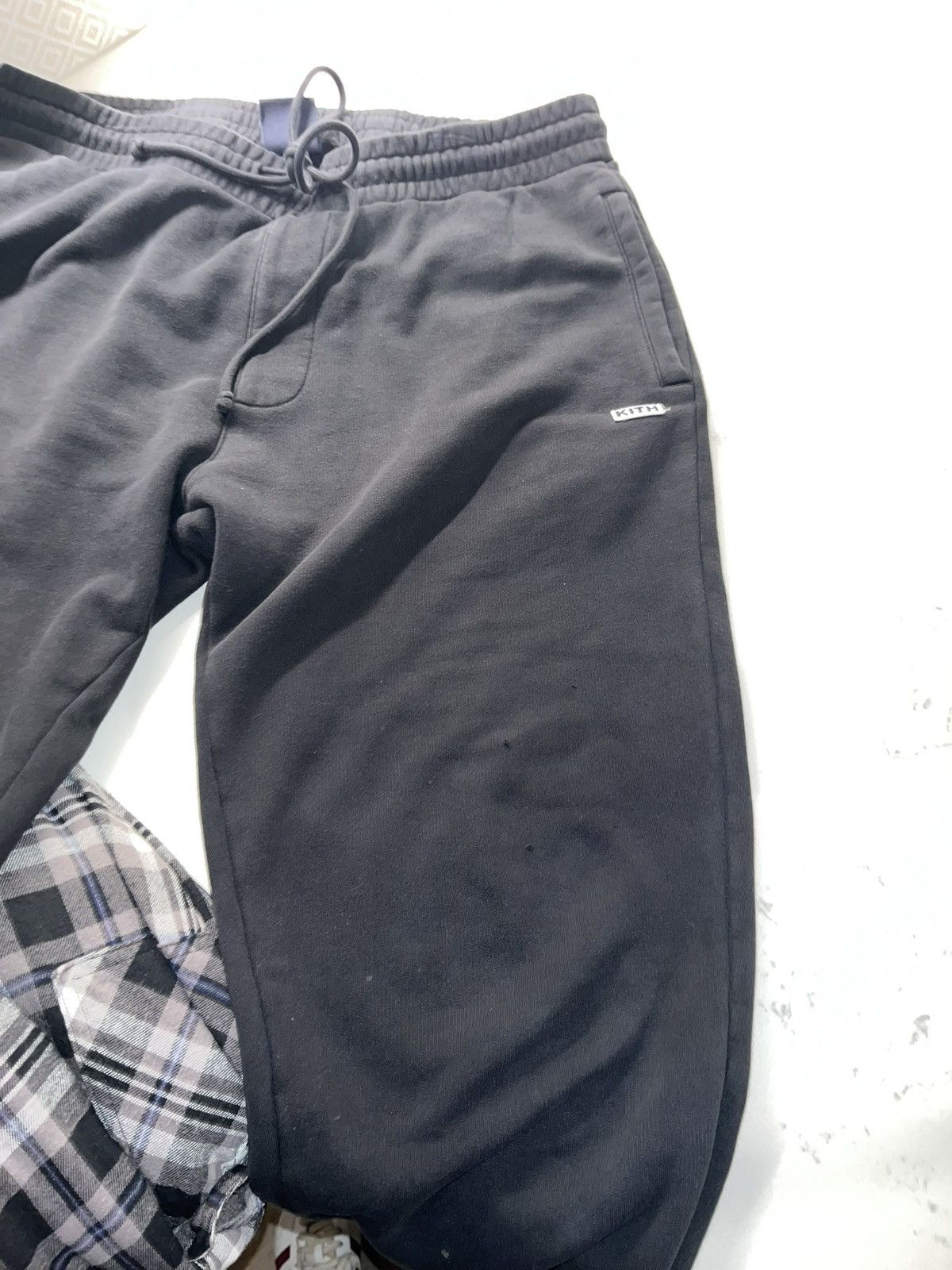 Designer × Kith KITH BLACK SWEATPANTS Size US 34 / EU 50 - 7 Thumbnail