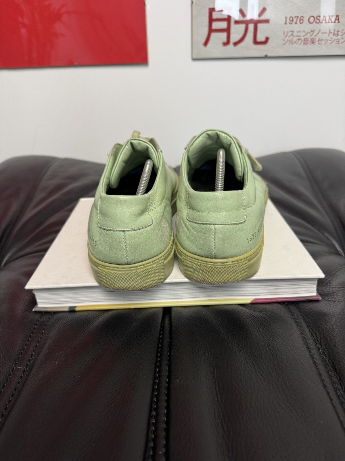 Common Projects Common Projects Achilles Low Mint Luxury Leather Sneakers Size US 9 / EU 42 - 6 Thumbnail