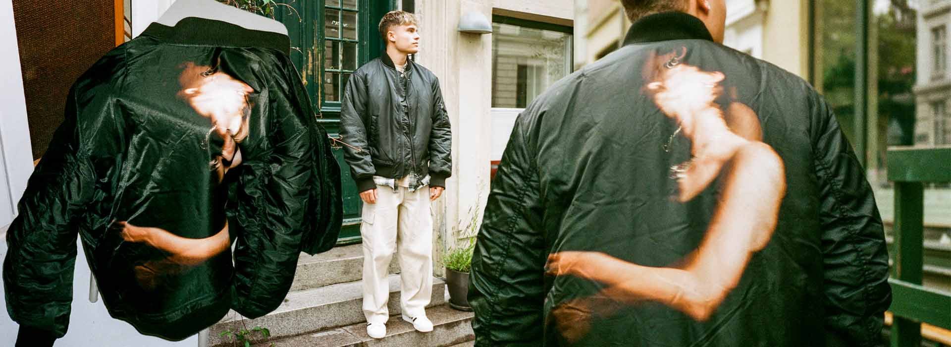 Our Legacy 48/M - Printed Nylon Bomber Size US M / EU 48-50 / 2 - 2 Thumbnail