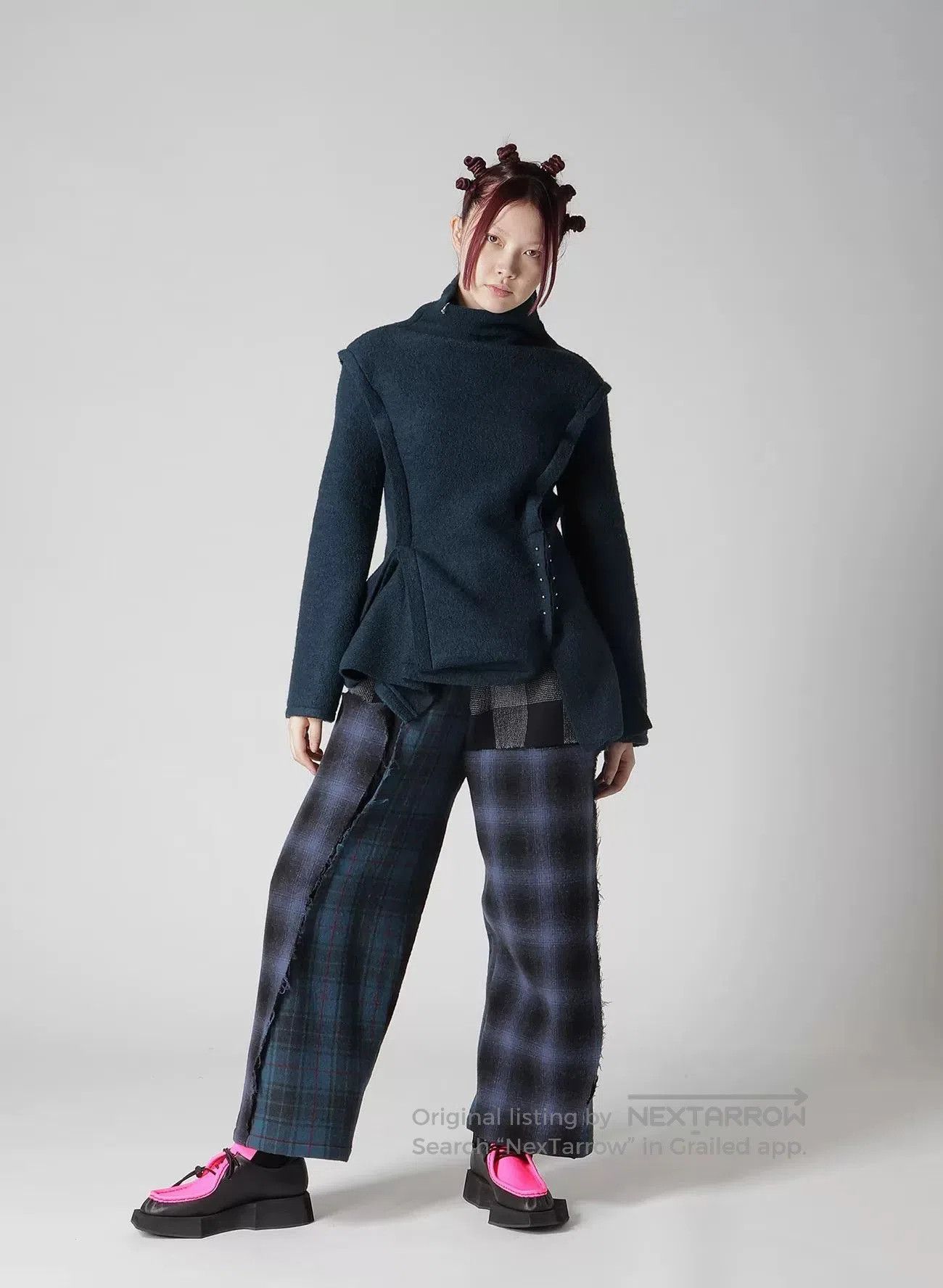 Other Wool Pile Square Cutting Pullover. Size S / US 4 / IT 40 - 1 Thumbnail