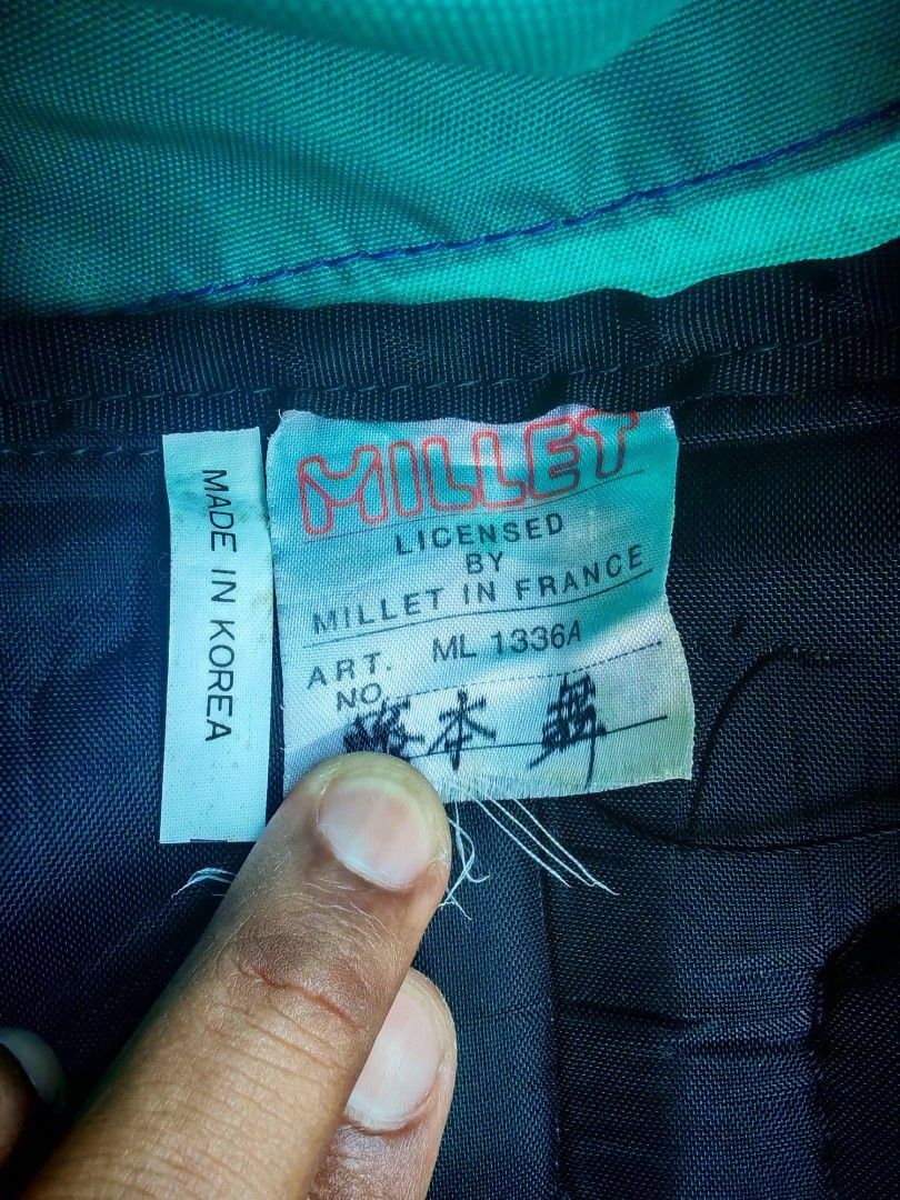 Vintage Vintage 90s MILLET Backpack 35L — Alpinism Heritage Size ONE SIZE - 10 Thumbnail