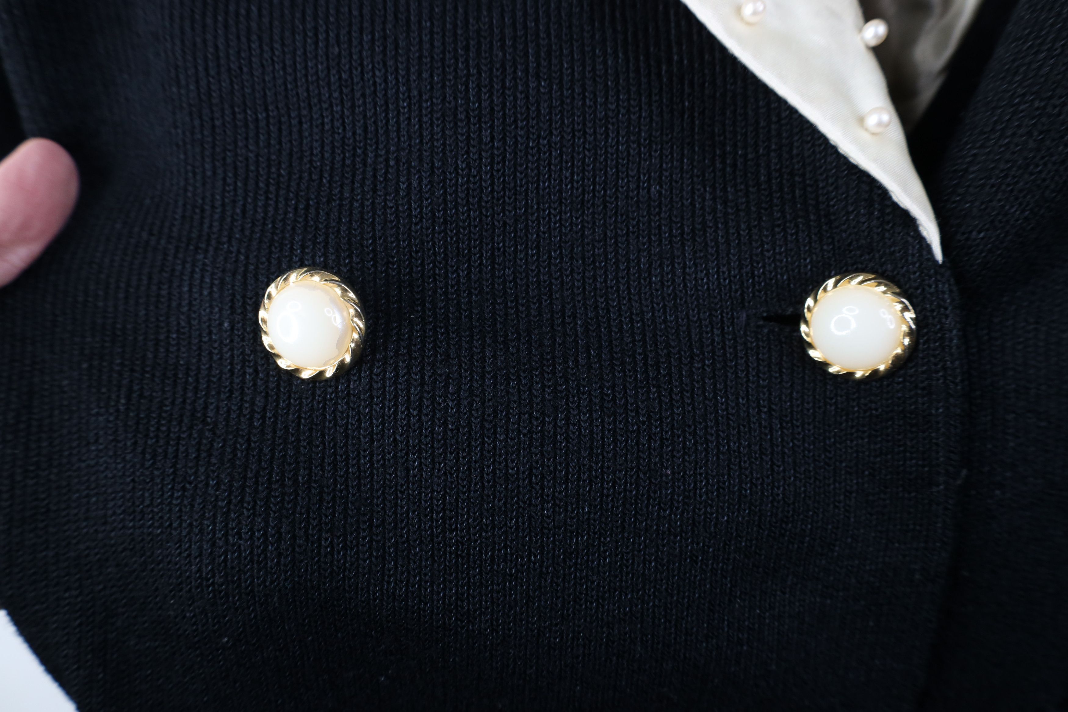 Vintage Vintage 80s 90s Double Breasted Sweater Blazer Jacket USA Size XXL / US 16-18 / IT 52-54 - 9 Thumbnail
