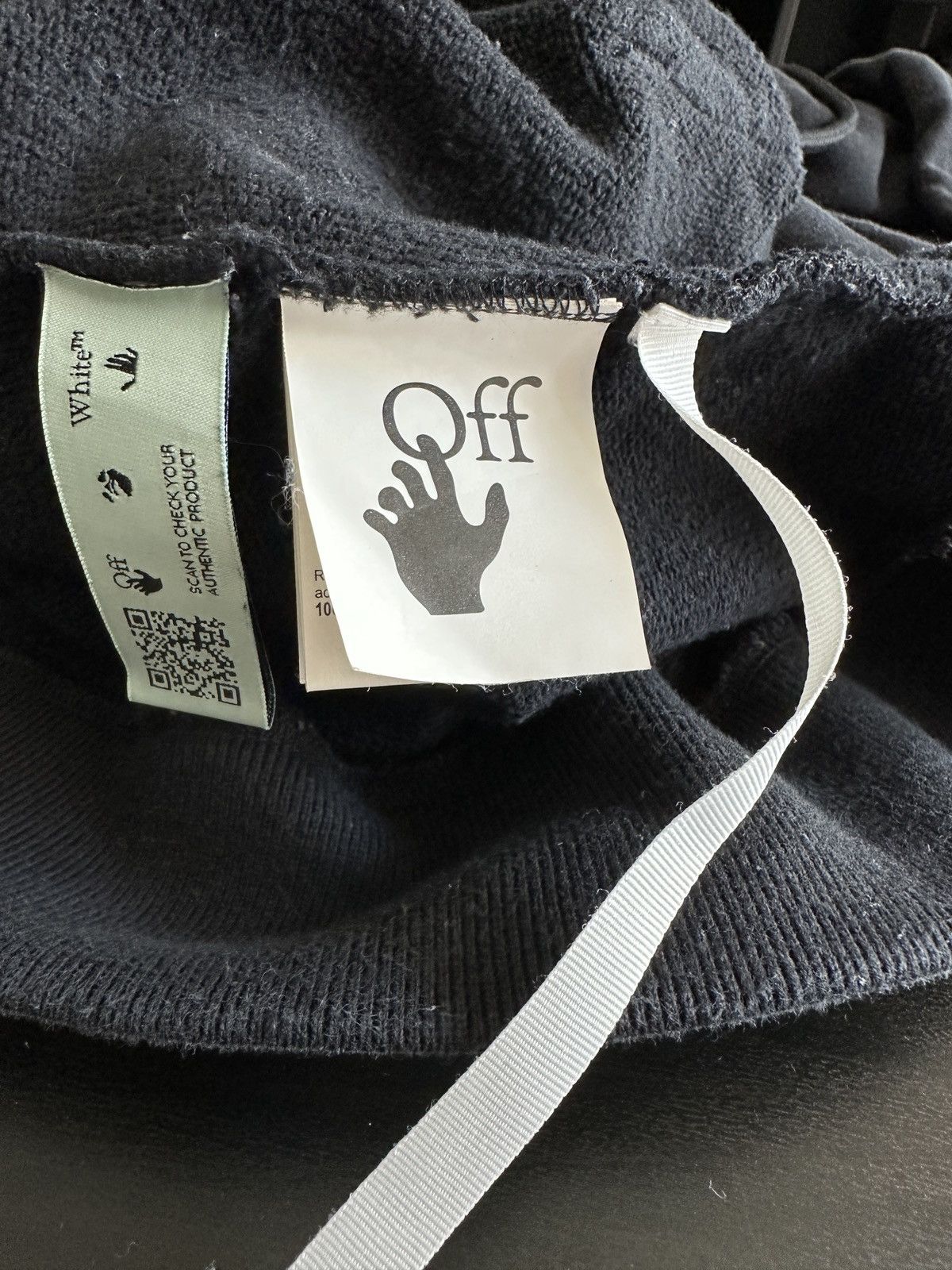 Off-White Off-White Pascal Skeleton Hoodie Black M Size US M / EU 48-50 / 2 - 6 Thumbnail