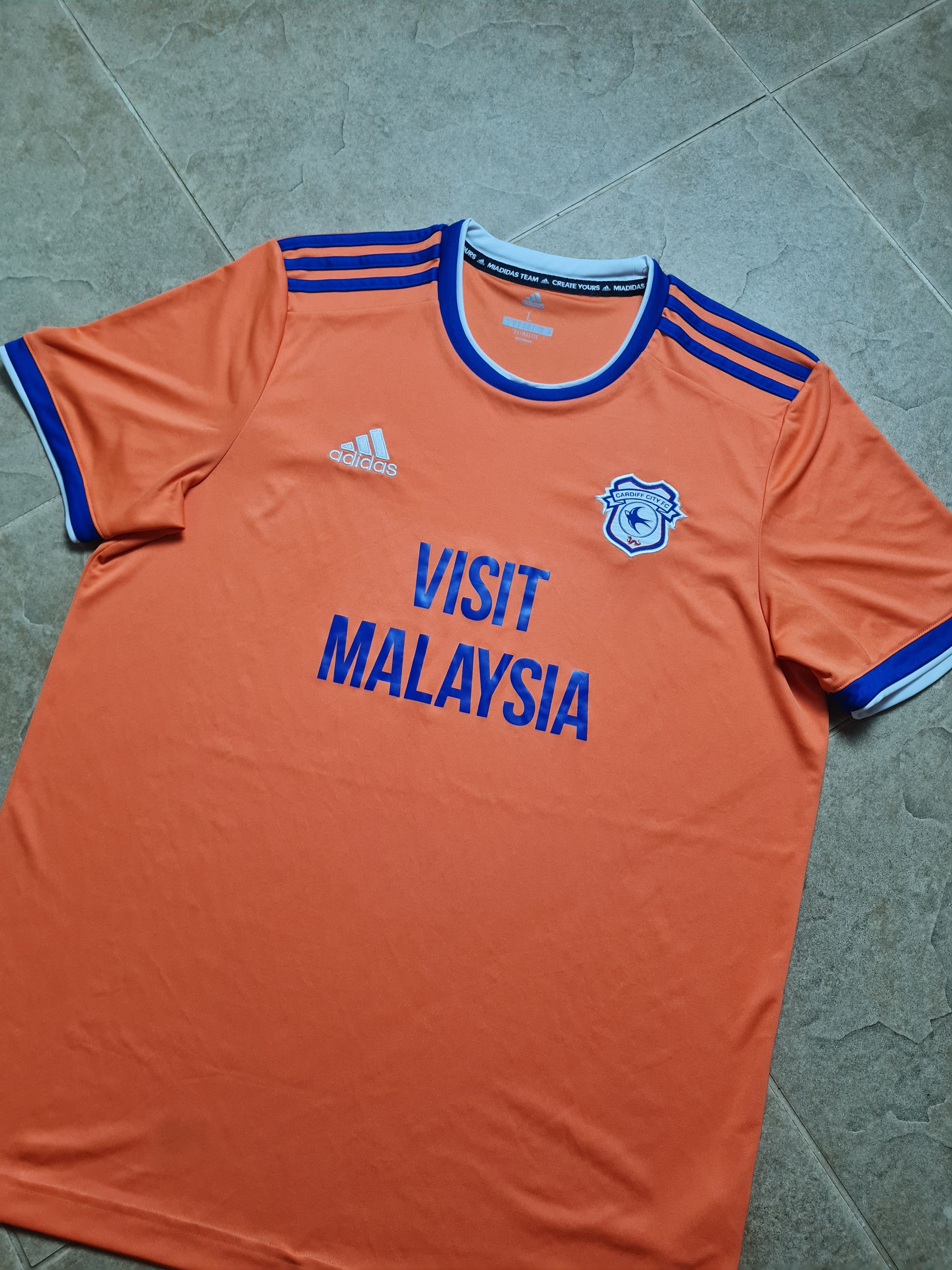 Adidas Jersey Soccer Adidas Cardiff City Football Shirt 2019/2020 L Size US L / EU 52-54 / 3 - 2 Thumbnail