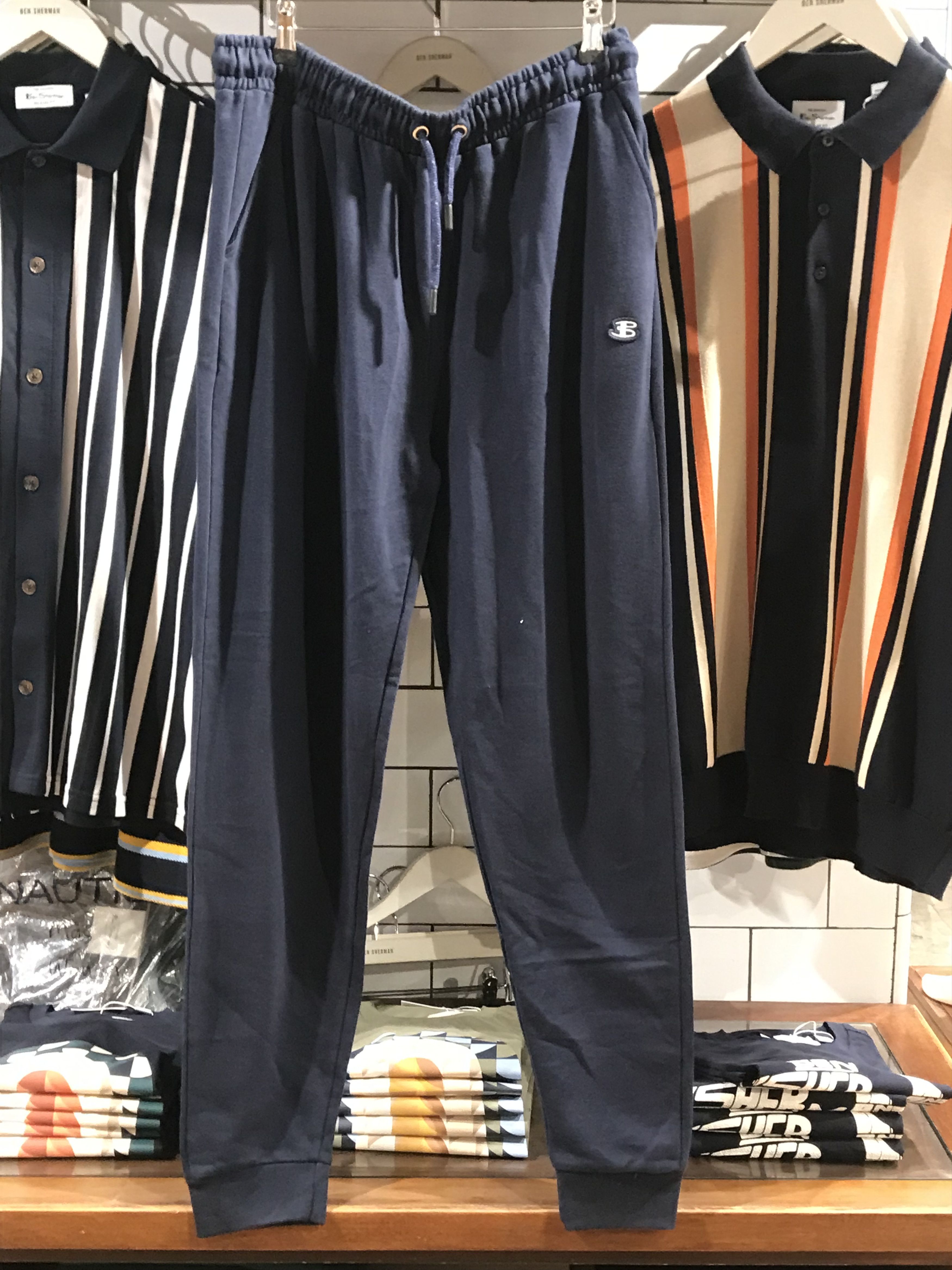 Ben Sherman Ben Sherman B Logo Marine By ben sherman Jogger pants Navy Size US 34 / EU 50 - 2 Thumbnail