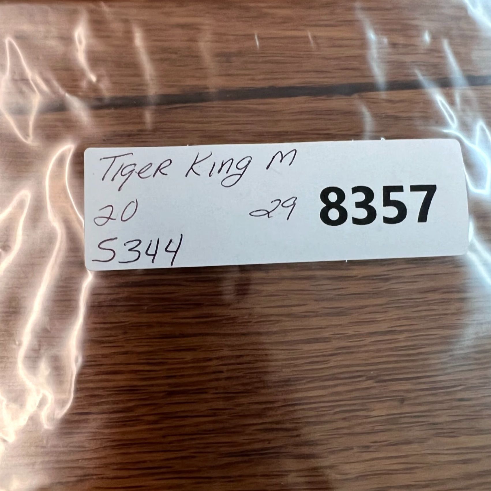Comfort Colors Comfort Colors Tiger King T-Shirt Adult Medium Black Graphic Animal Print Crew Neck Mens Size US M / EU 48-50 / 2 - 6 Thumbnail