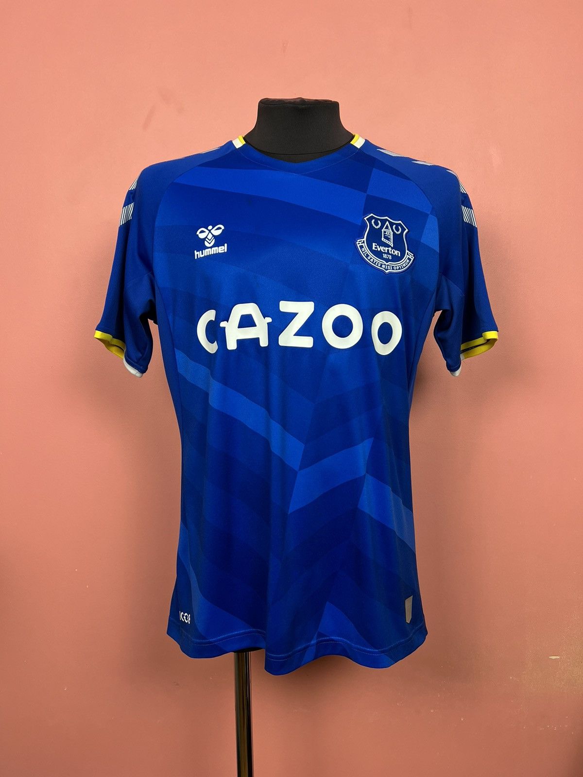 Hummel Hummel everton soccer jersey footbal tee shirt Size US L / EU 52-54 / 3 - 1 Thumbnail