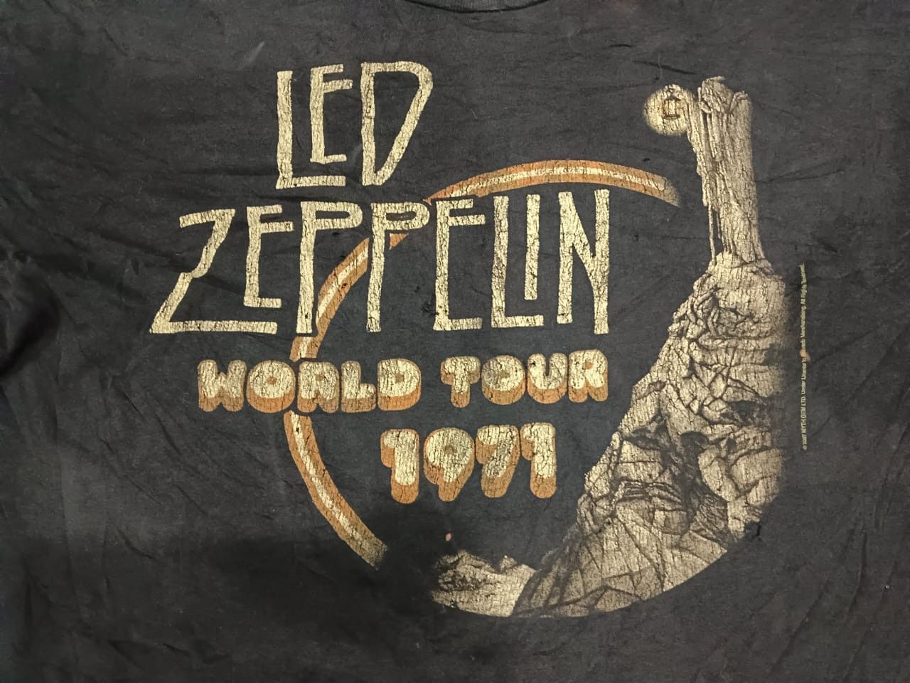Band Tees × Bravado Vintage Led zeppelin world tour © 2007 Size US L / EU 52-54 / 3 - 2 Thumbnail
