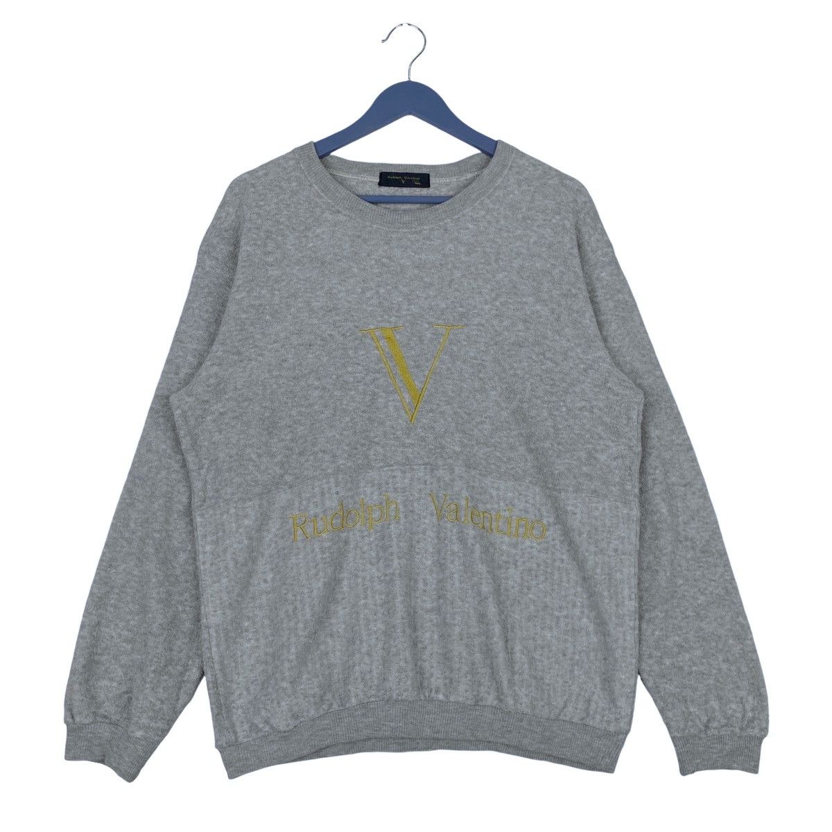 Valentino × Vintage Vintage Rudolph Valentino Printed Crewneck Sweatshirt Size US L / EU 52-54 / 3 - 1 Thumbnail