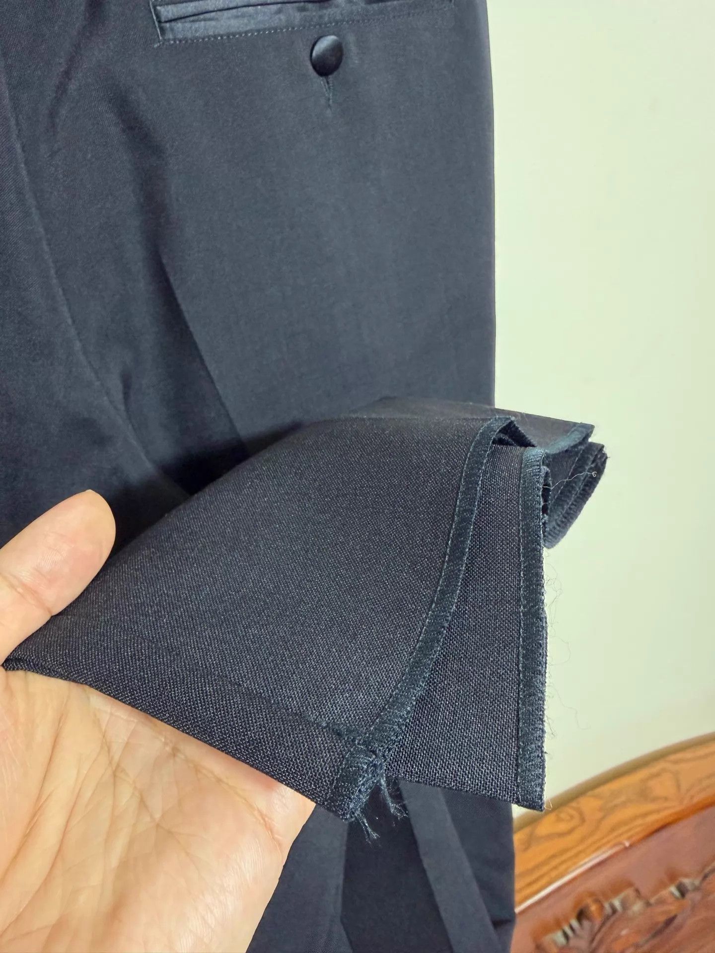 Emporio Armani Emporio Armani Tuxedo Trousers 46 Size US 30 / EU 46 - 6 Thumbnail