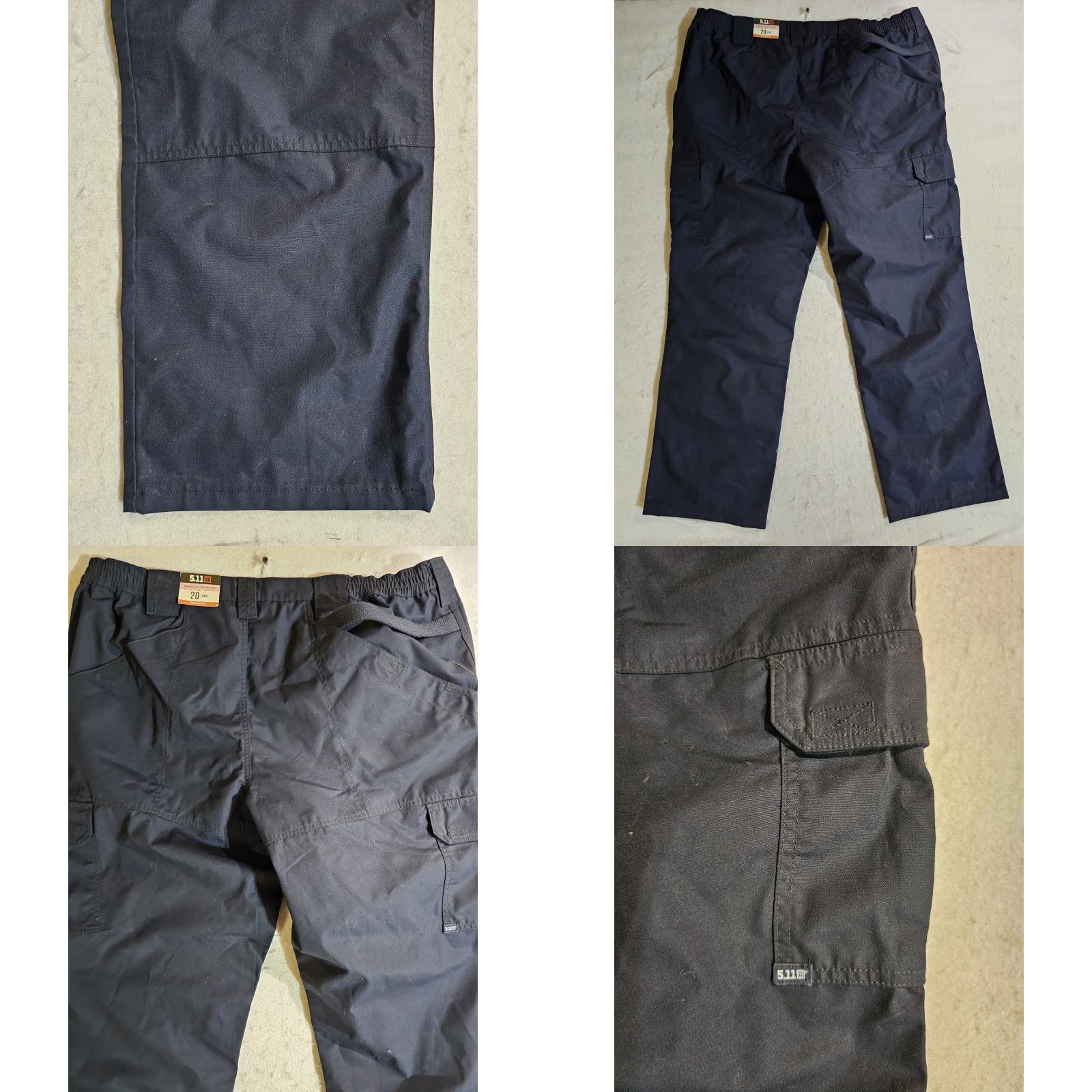 Vintage 5.11 Tactical Pants Womens Sz 20 L Blue Taclite Pro Ripstop Cargo Regular Size 42" / US 20 - 8 Thumbnail