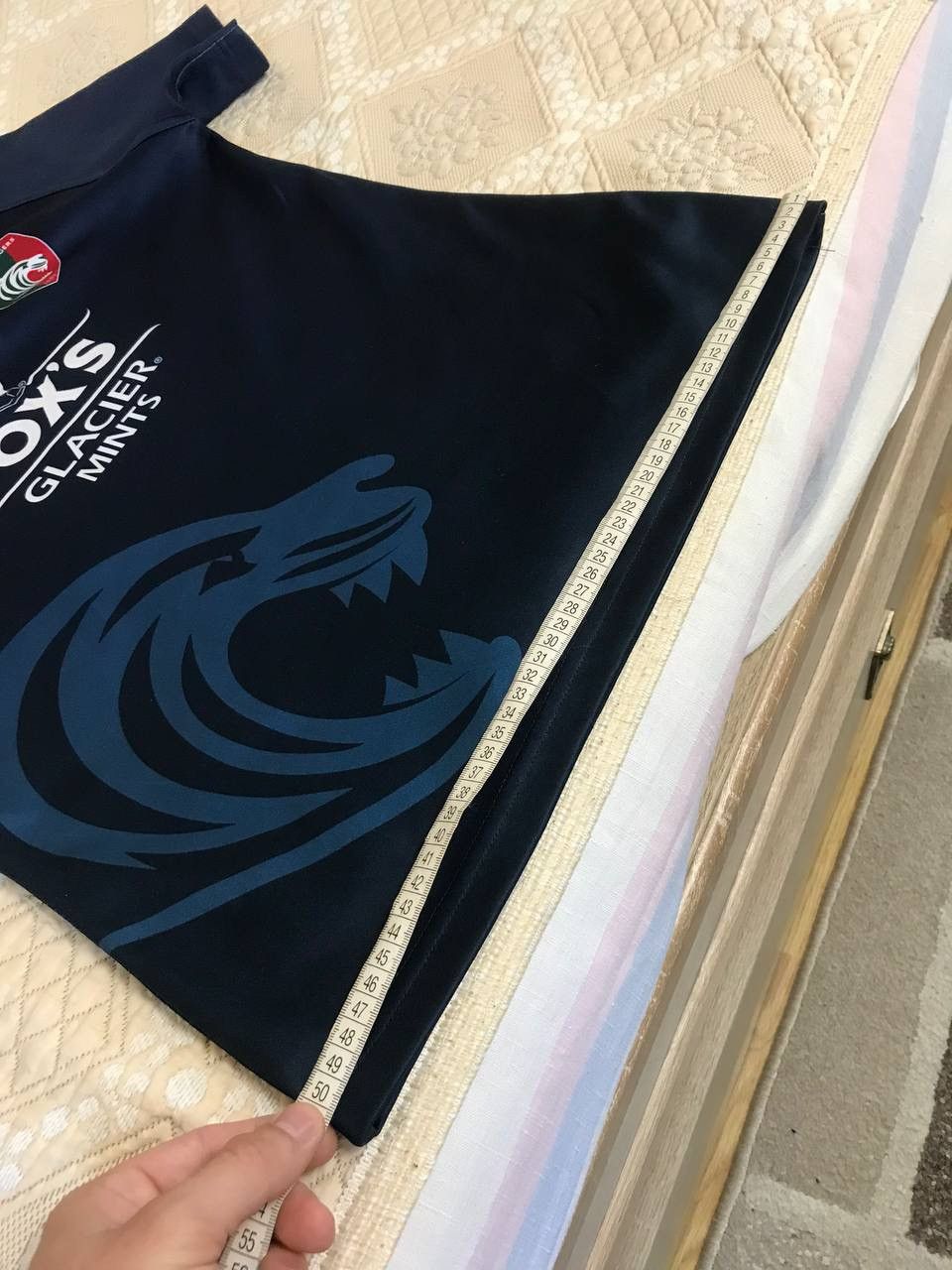 Vintage 🔥 Leicester Tigers Kukri 2018 2019 Jersey Rugby T Shirt Size US S / EU 44-46 / 1 - 10 Thumbnail