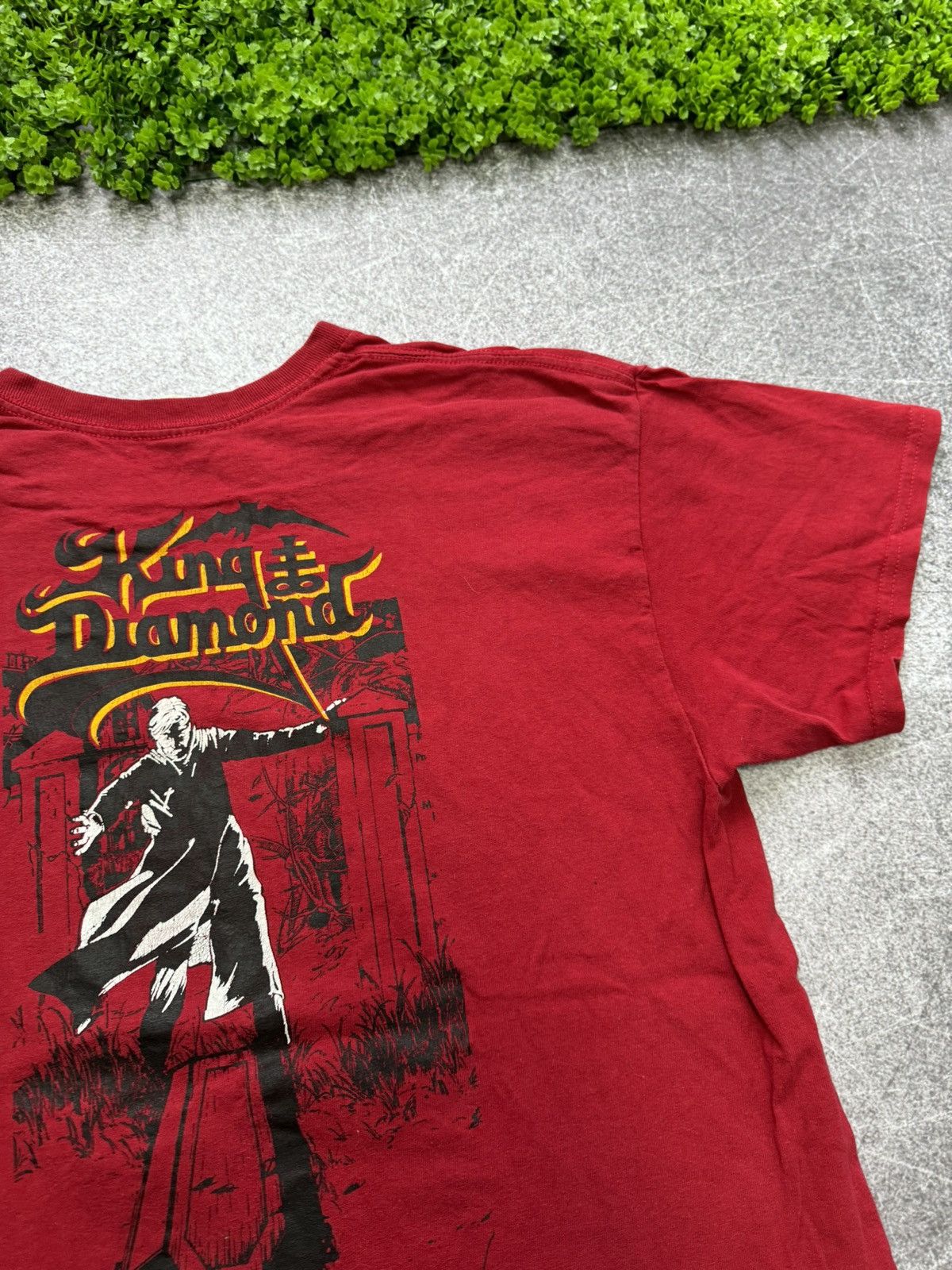 Band Tees × Vintage VINTAGE KING OF DIAMOND CONSPIRACY T SHIRT BLACK METAL Size US L / EU 52-54 / 3 - 11 Thumbnail