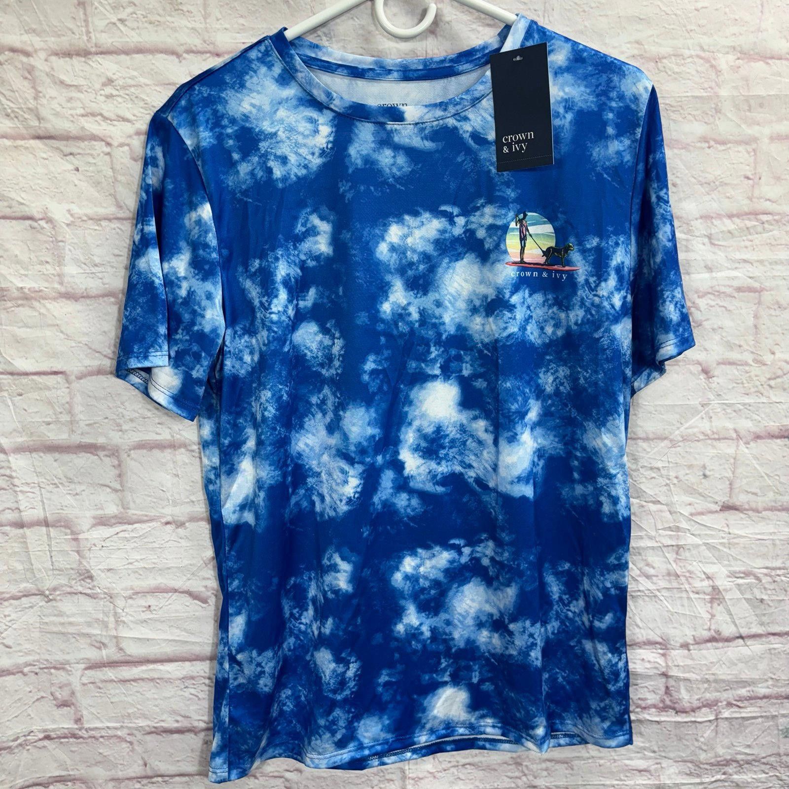 Other Crown & Ivy Kids XL Tie-Dye T-Shirt NWT Size US XL / EU 56 / 4 - 1 Thumbnail