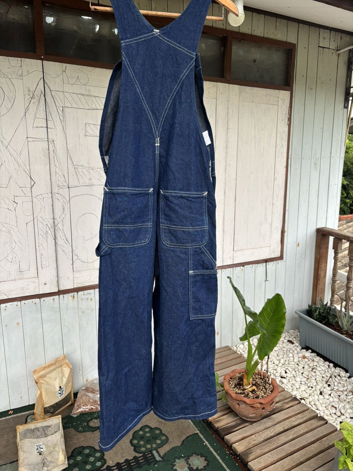 Carhartt × Vintage Vintage 1990’s-1980’s Carhartt Denim Bib Overall Size 28x32 Size US S / EU 44-46 / 1 - 12 Thumbnail