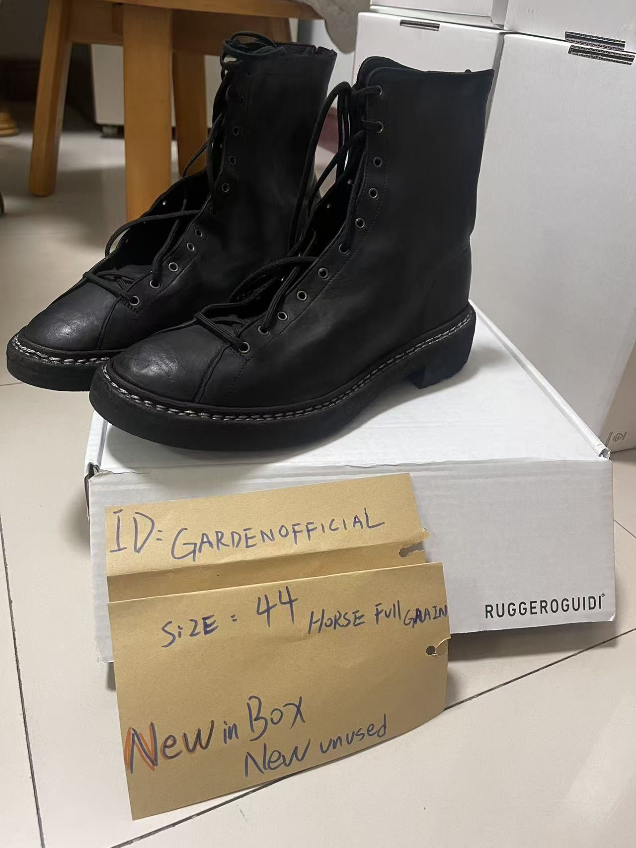 Guidi Guidi 5212bzv boots IT 44 Size US 11 / EU 44 - 1 Thumbnail