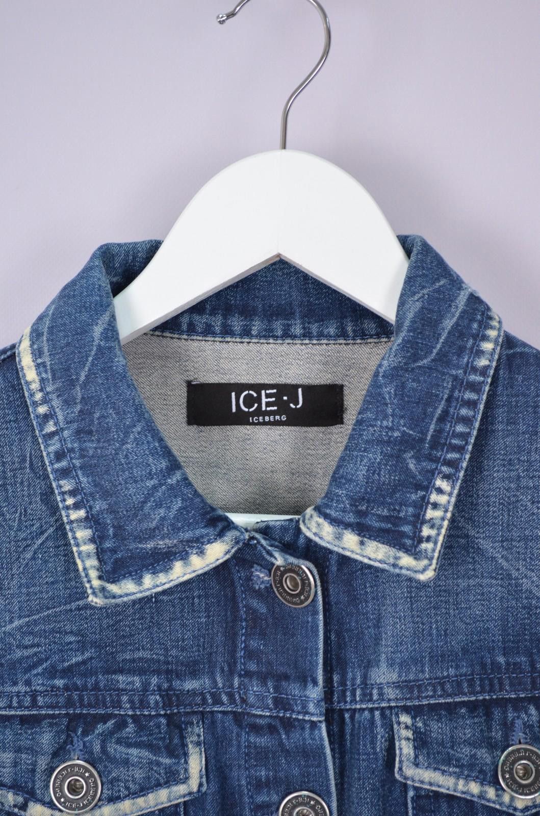 Iceberg Womens Iceberg Ice-J Denim Blue Jacket Gilmar Vintage Size M Size M / US 6-8 / IT 42-44 - 7 Thumbnail