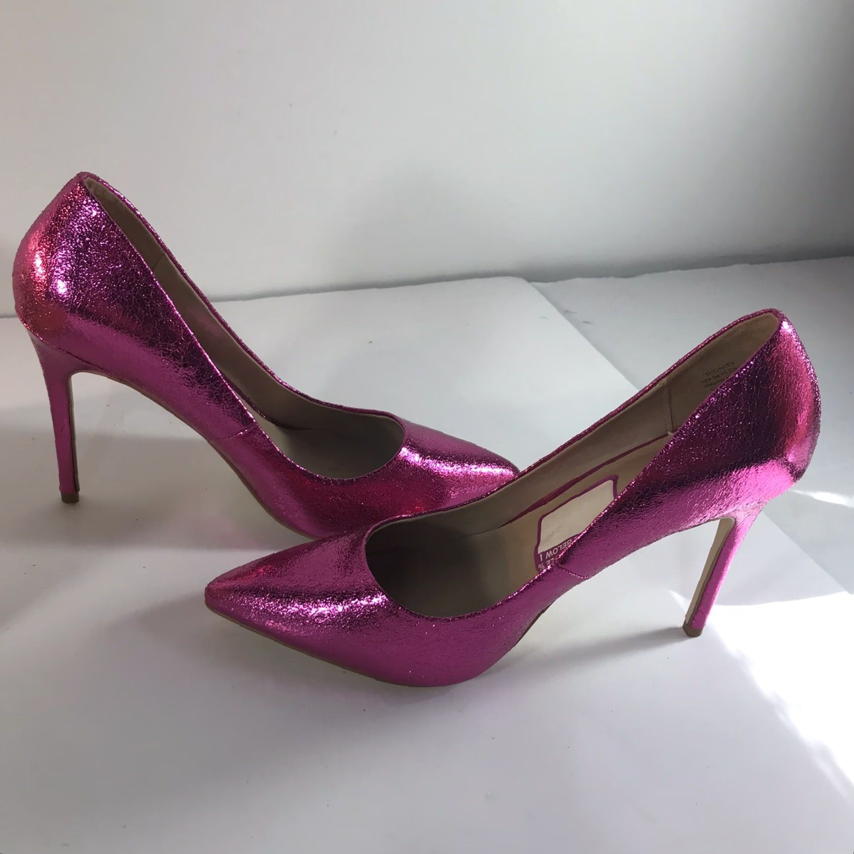 Vintage MIX NO. 6 Dignity Purple Stiletto Heels Womens Size 8 Pointed Toe 4.5in New Size US 8 / IT 38 - 4 Thumbnail