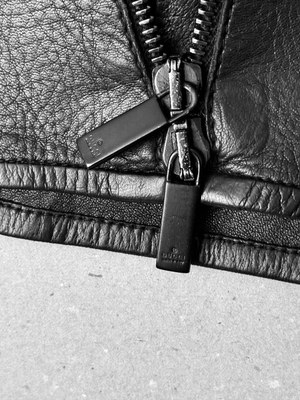 Gucci Runway Tom Ford for Gucci Fall Winter 1999 Leather Jacket Size S / US 4 / IT 40 - 6 Thumbnail