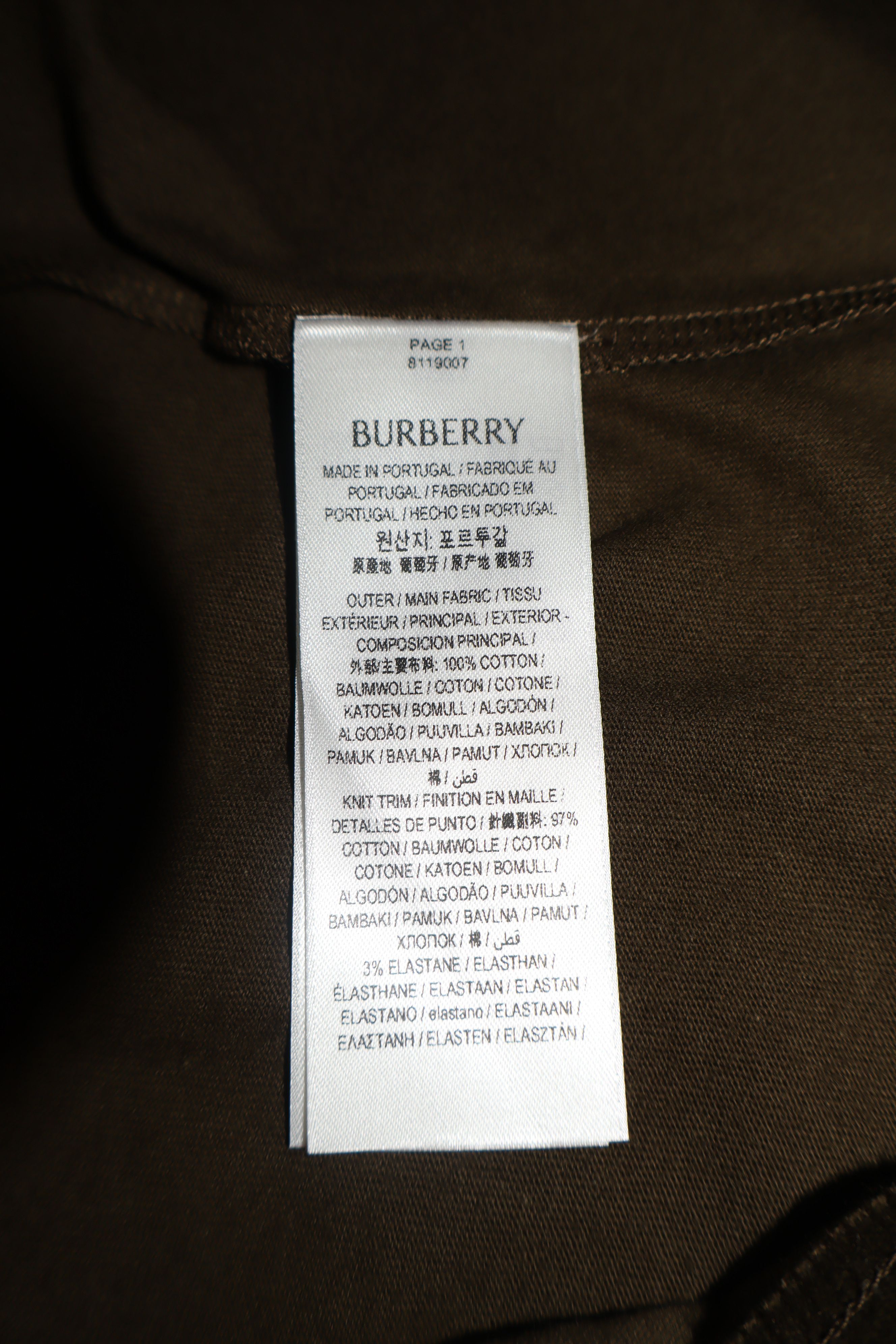 Burberry EKD embroidered t-shirt Size US L / EU 52-54 / 3 - 4 Thumbnail