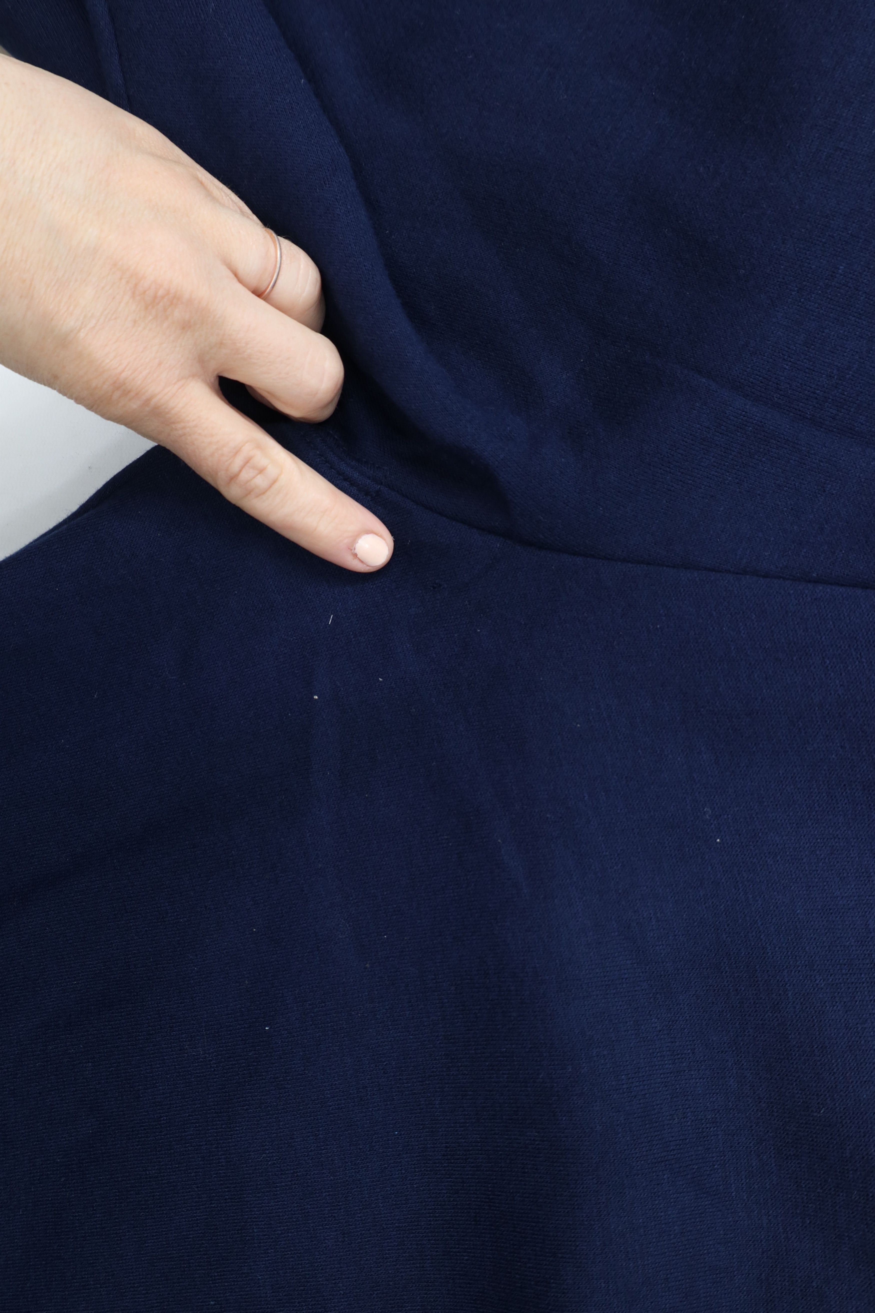Vintage Vintage 90s Streetwear Heavyweight Sweatpants Joggers Blue Size US 38 / EU 54 - 5 Thumbnail