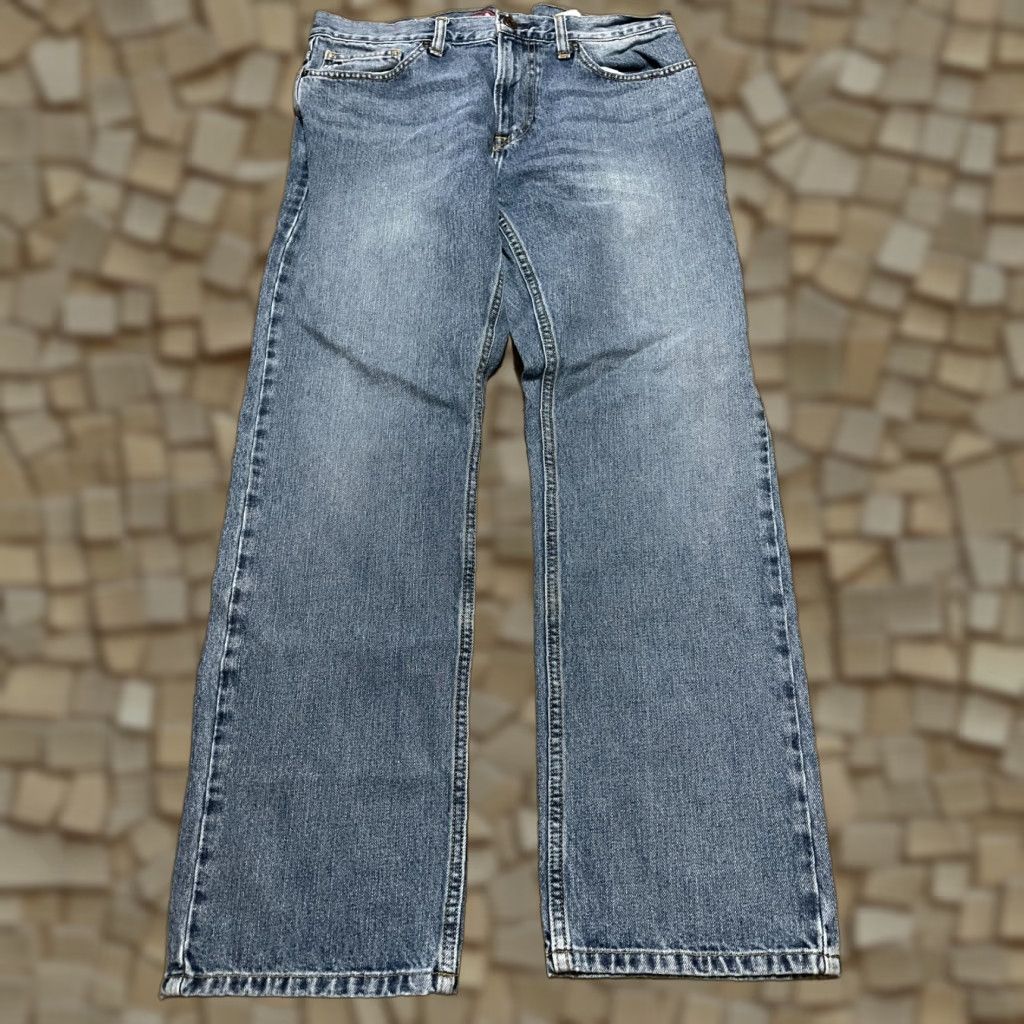 Tommy Hilfiger Tommy Hilfiger Jeans Men's Size 38/30 Blue Denim Straight Regular Pockets 30in Size US 38 / EU 54 - 1 Thumbnail