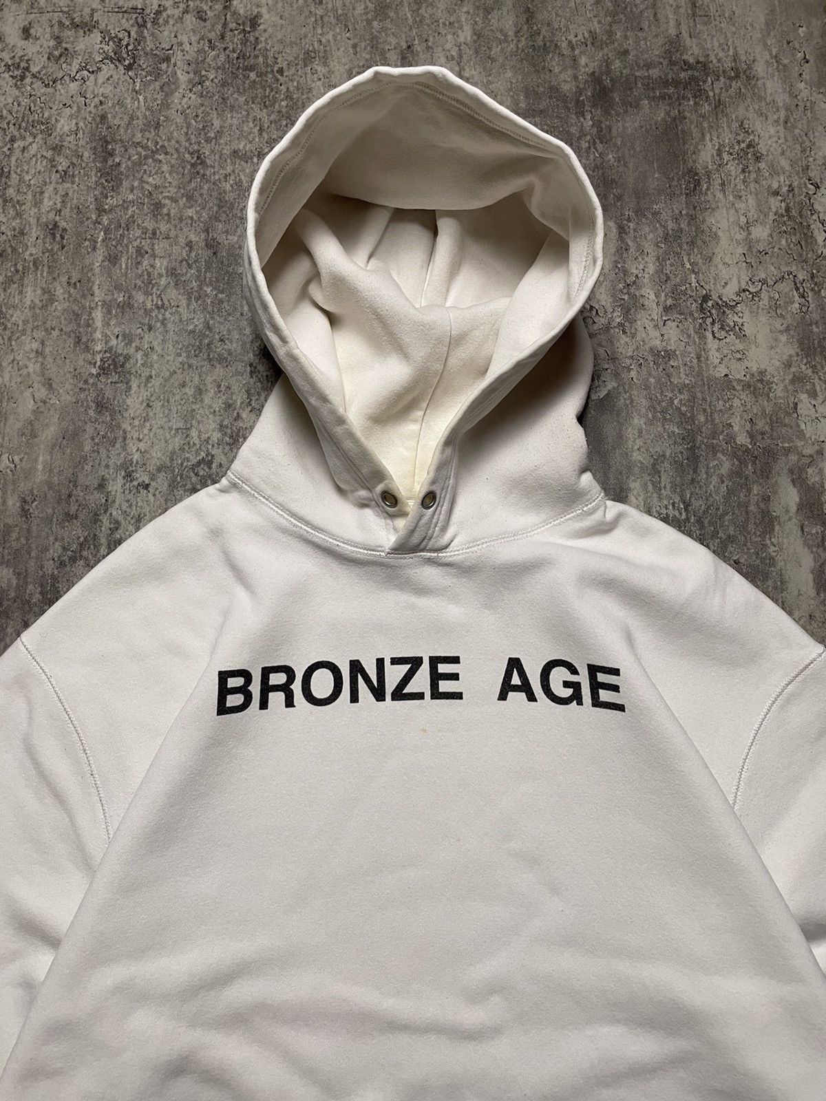 Vintage Bronze Age Skateboard Hoodie Pull Over Size US L / EU 52-54 / 3 - 4 Thumbnail