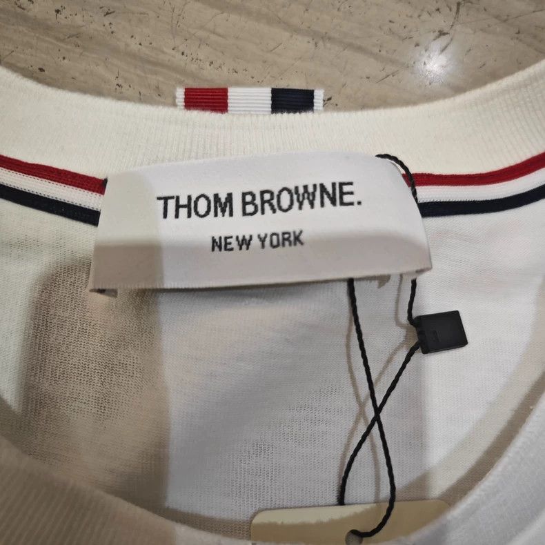 Thom Browne Thom Browne Short Sleeve T-shirt Size US M / EU 48-50 / 2 - 5 Thumbnail