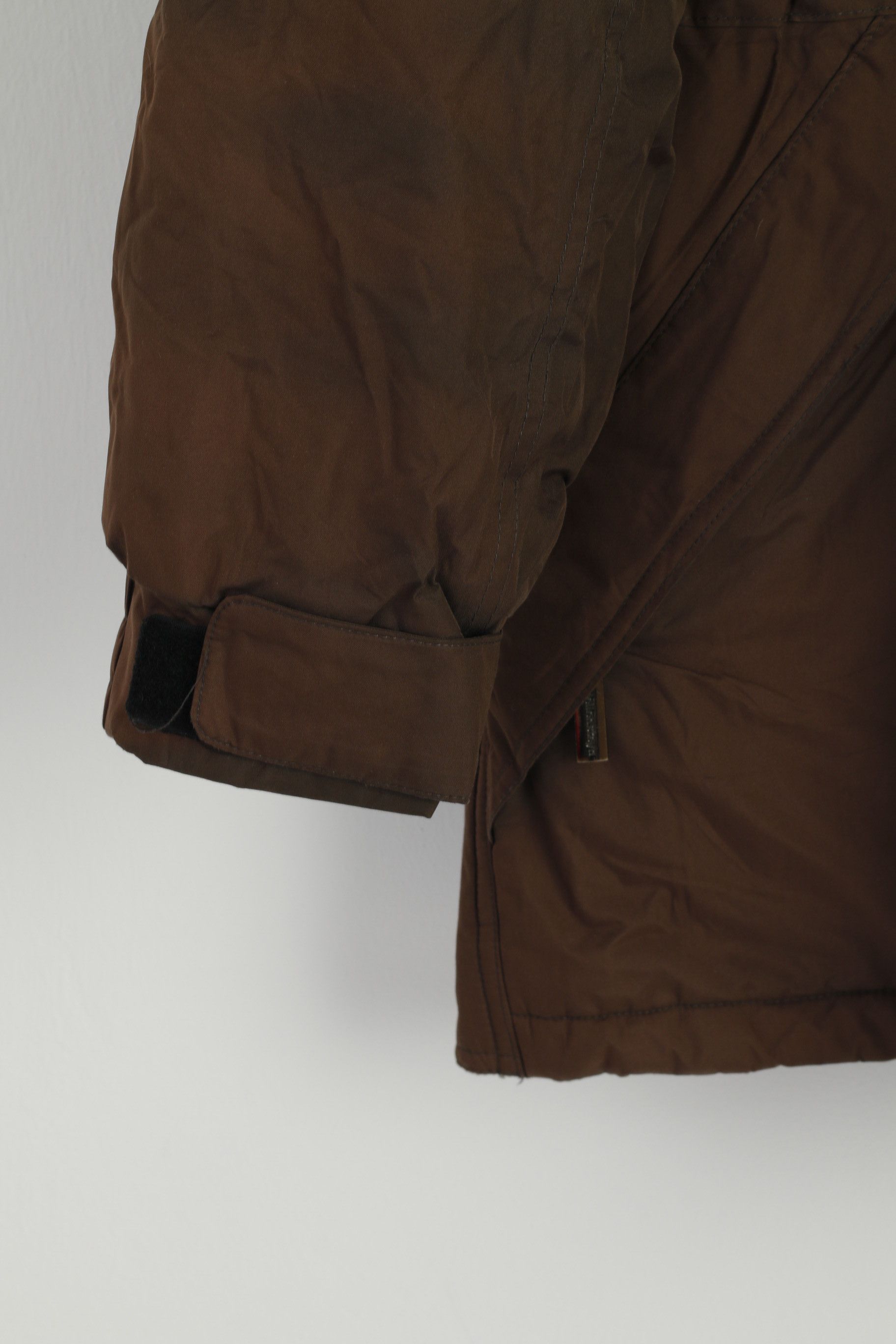 Wellensteyn Wellensteyn Men M Jacket Brown Padded Shiny 8839 Size US M / EU 48-50 / 2 - 3 Thumbnail