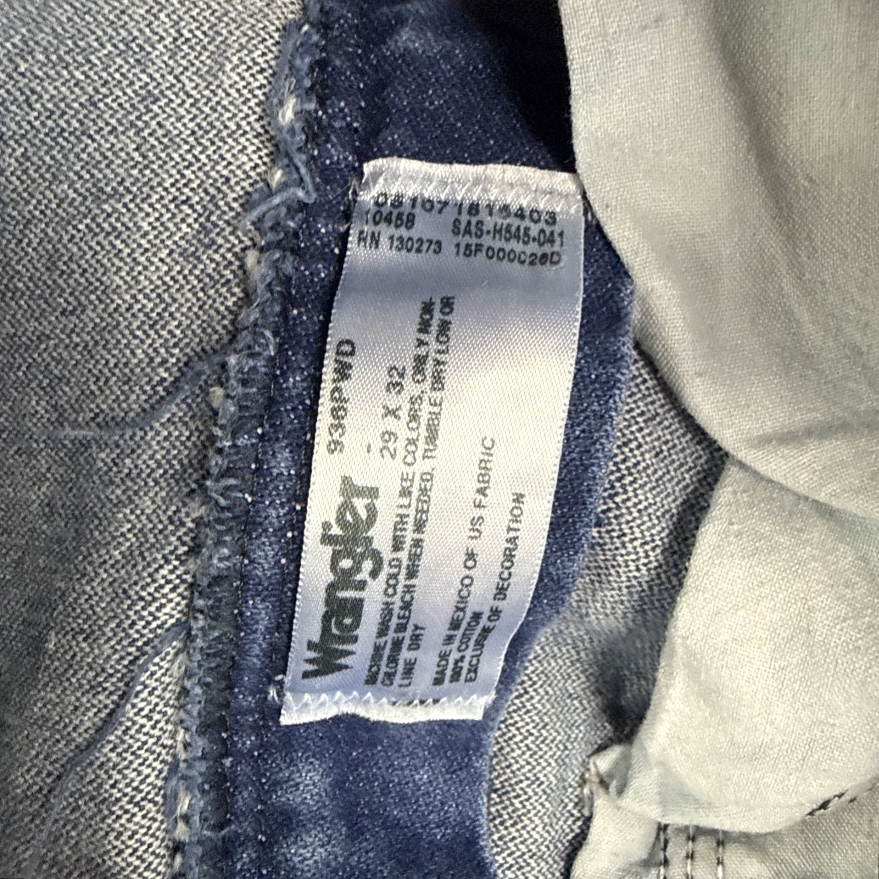 Wrangler **Vintage Wrangler 936 Blue Denim Jeans Cowboy Men's 29x32** User: Vintage Wrangler 936 Blue Denim Jeans Cowboy Cut Western Men's 29x32 Size US 29 - 2 Thumbnail
