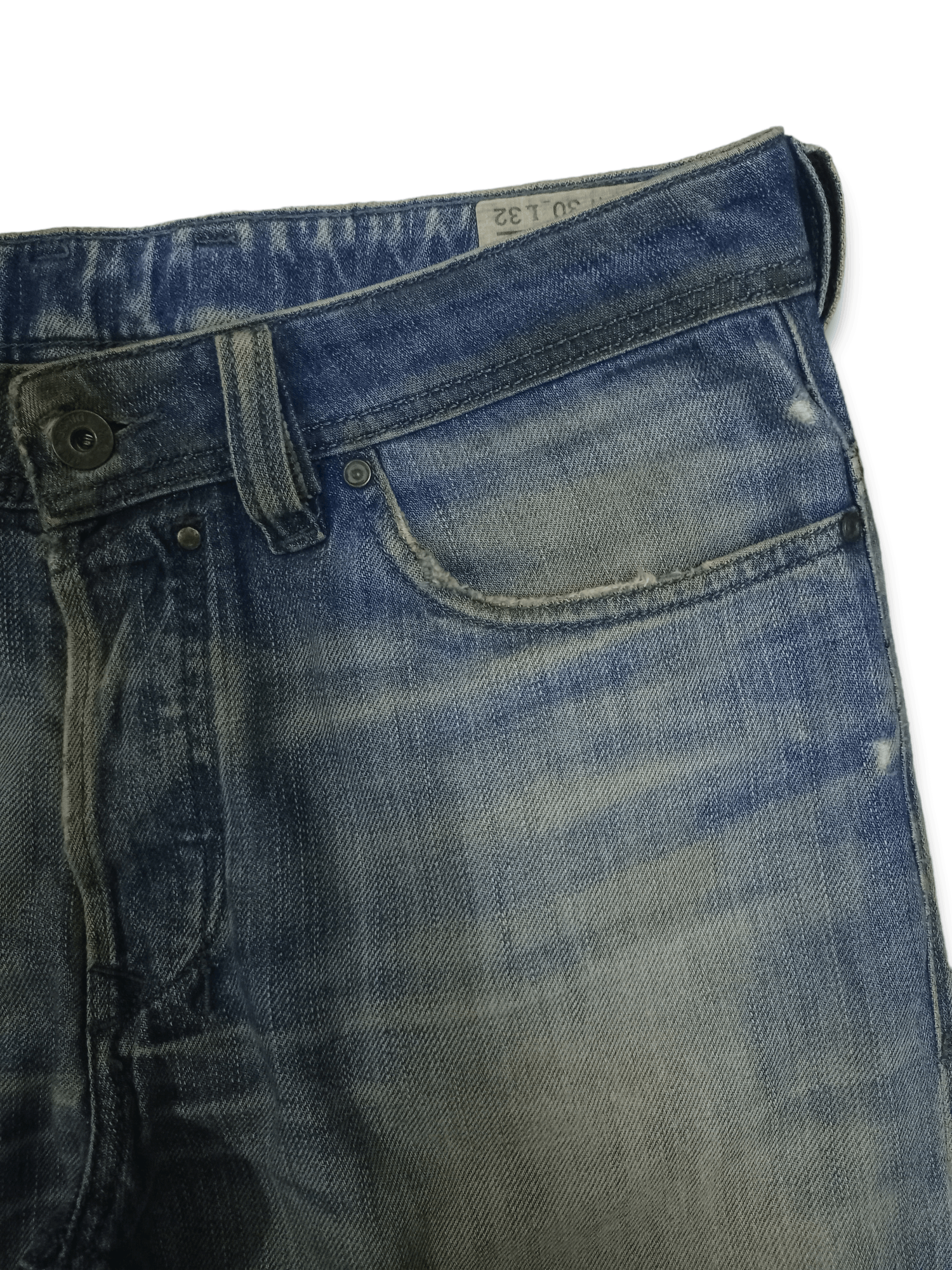 Diesel Vintage Diesel Industry Safado Mud Wash Distressed Jeans Size US 32 / EU 48 - 7 Thumbnail