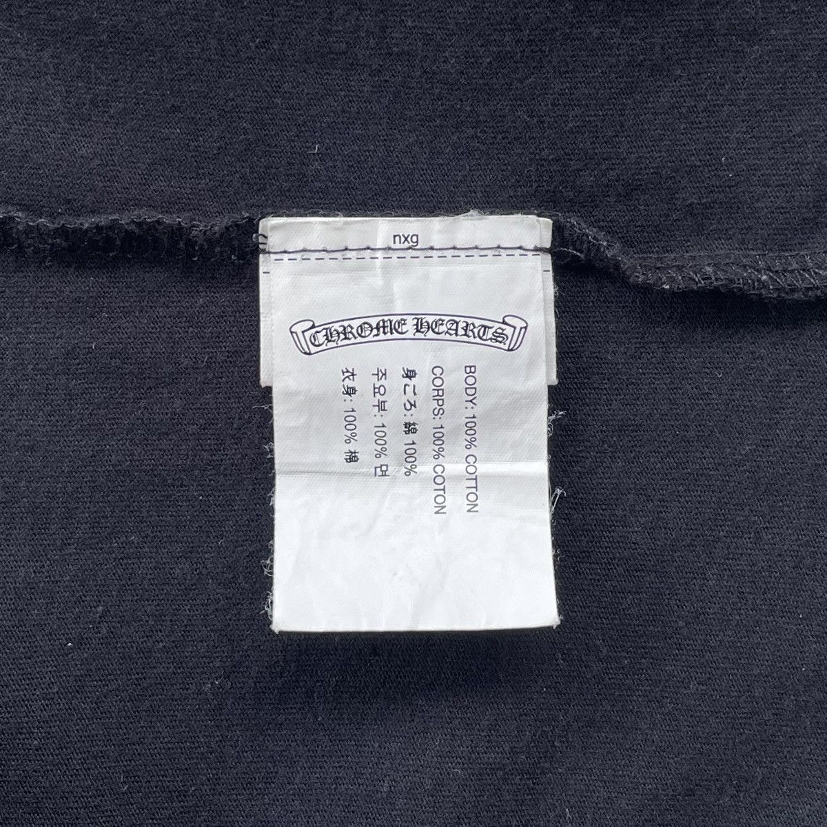 Chrome Hearts Chrome Hearts Red Scroll Label Pocket Tee Size US M / EU 48-50 / 2 - 7 Thumbnail